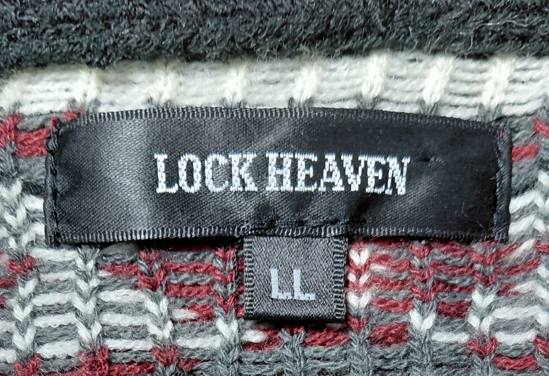 아메카지 감성 LOCK HEAVEN 네이티브 패턴 코위찬 숄칼라 가디건 상품이미지5
