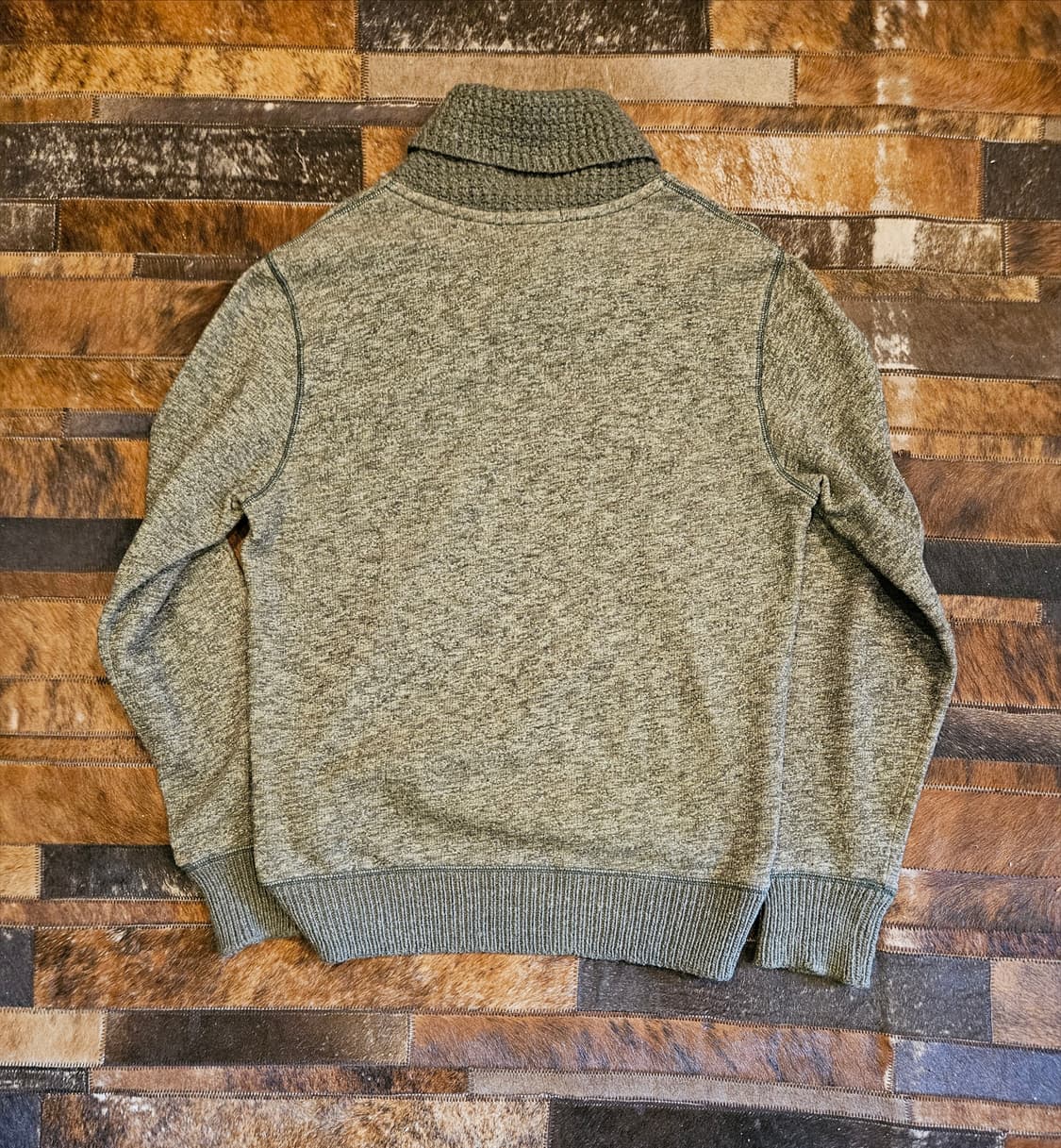 더블알엘 코튼 울 숄카라 포켓 티셔츠  상품이미지2