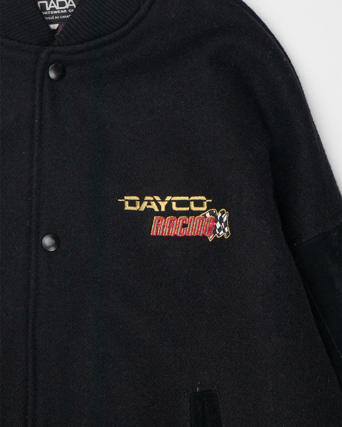 캐나다 울 레더 레이싱 바시티 자켓 상품이미지7