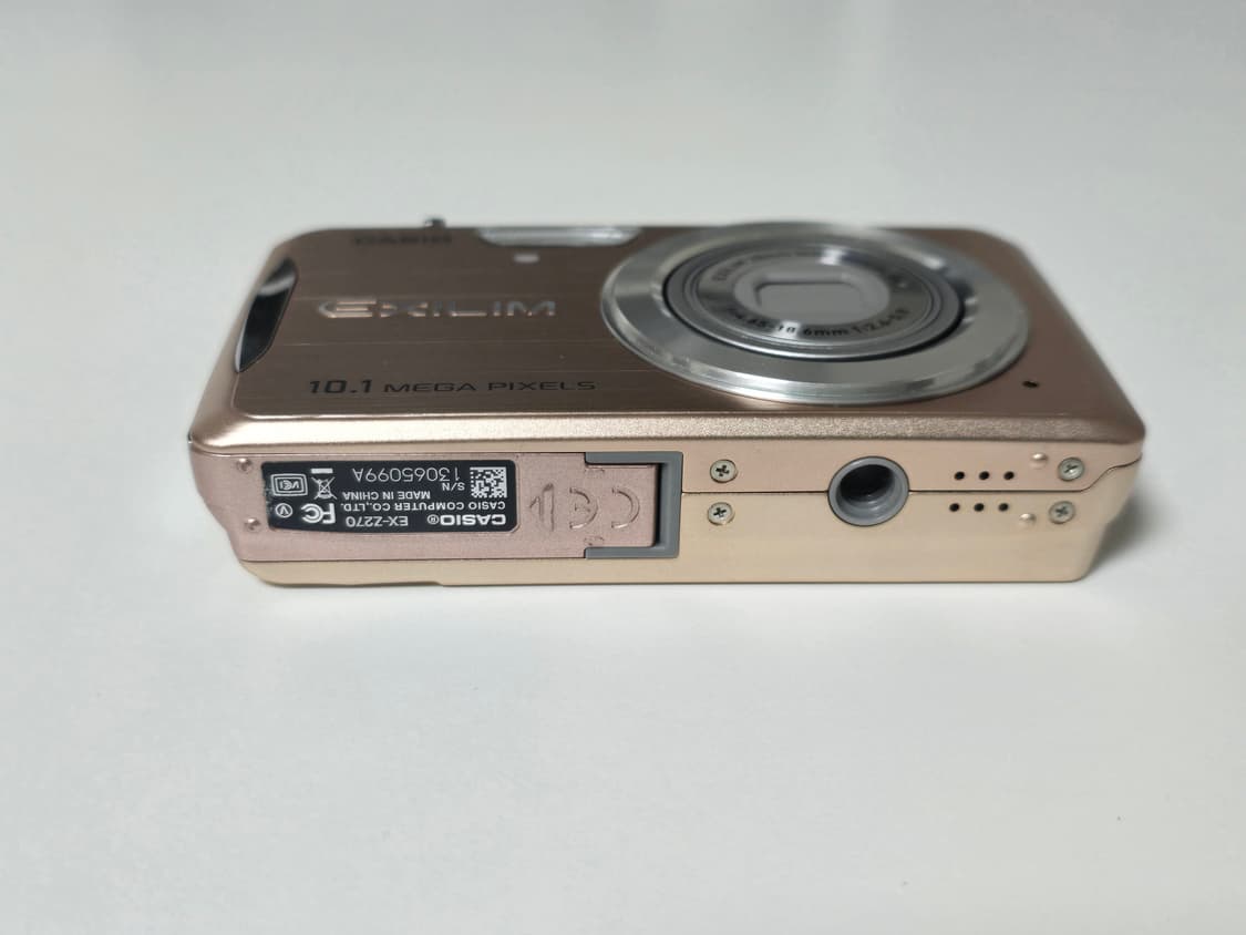 카시오 엑슬림 ex-z270 로즈골드 상품이미지2