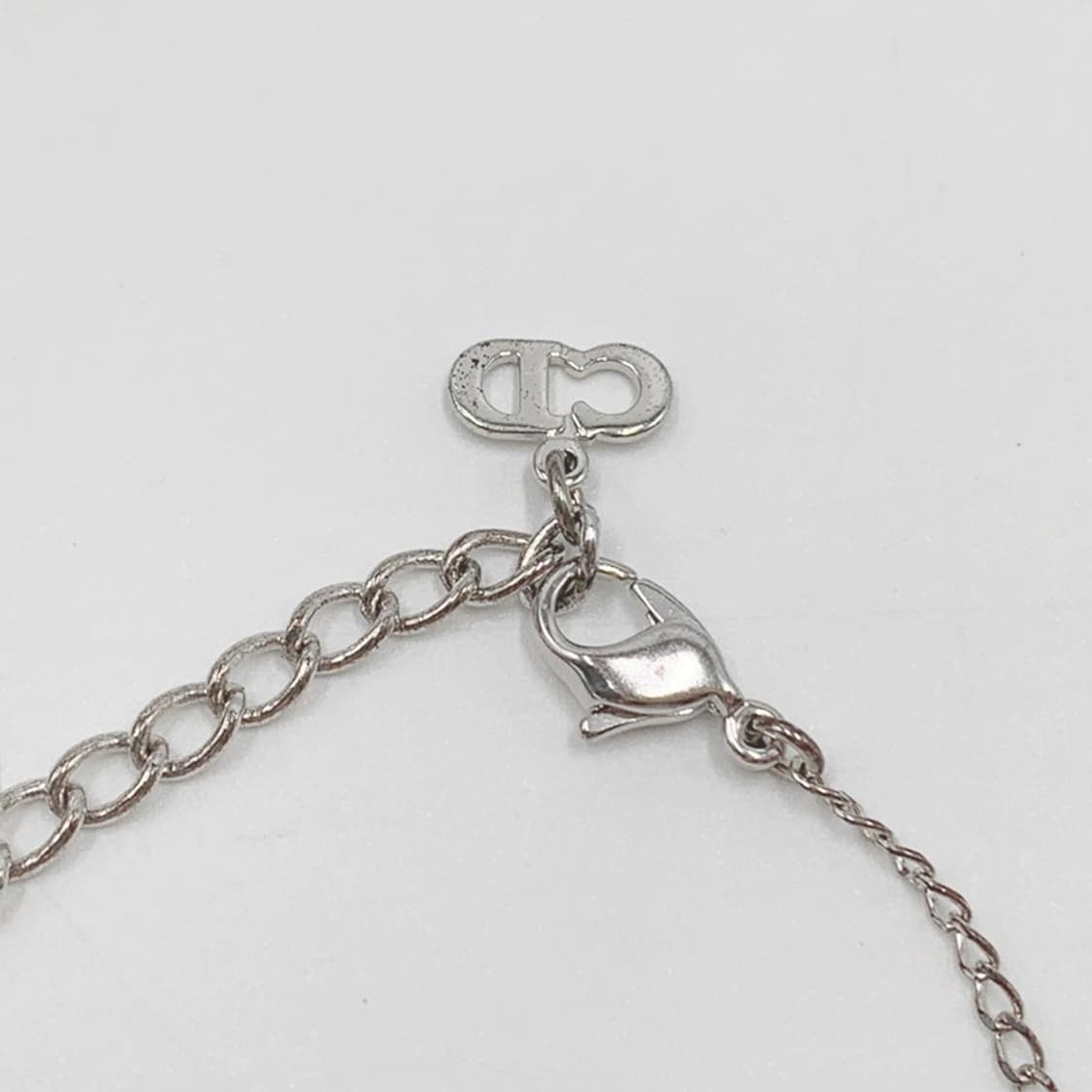 크리스찬 디올 큐브 참 펜던트 체인 팔찌 no.117 상품이미지5