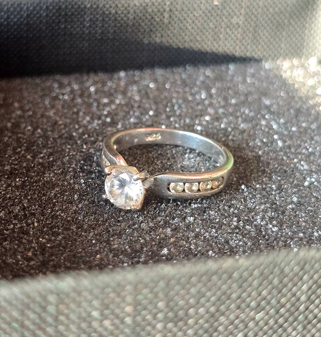 🇺🇸 실버 7부 칵테일 링 상품이미지2