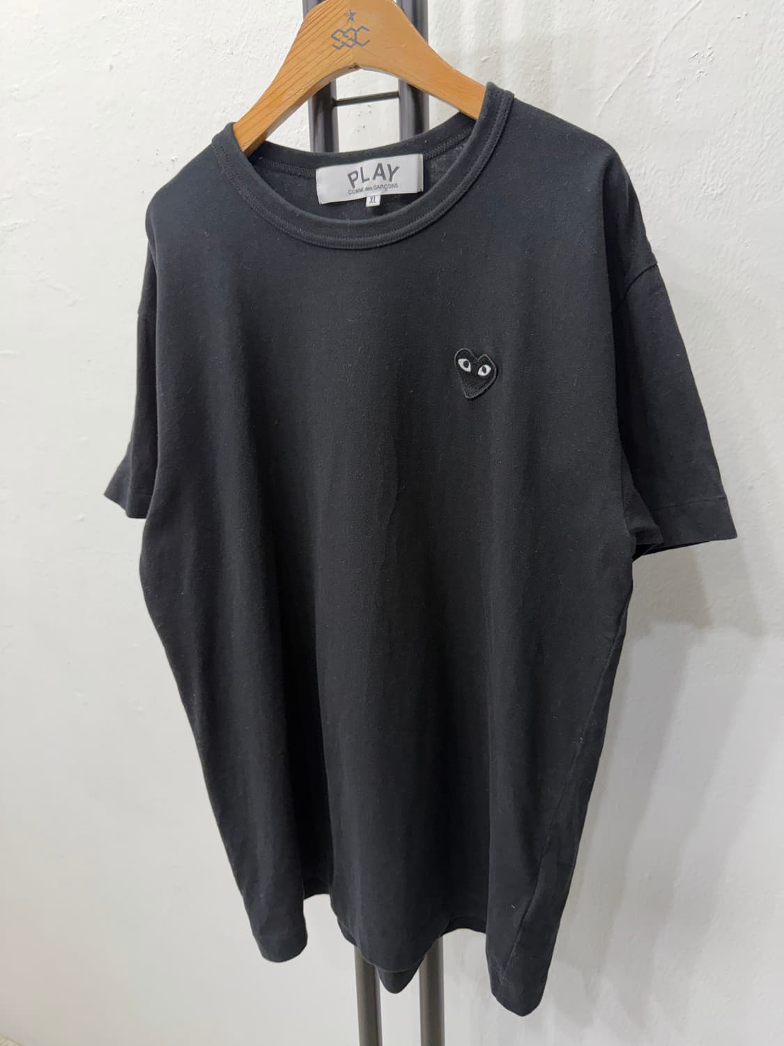 정품) 꼼데가르송 24ss 남성 반팔티 XL  상품이미지3