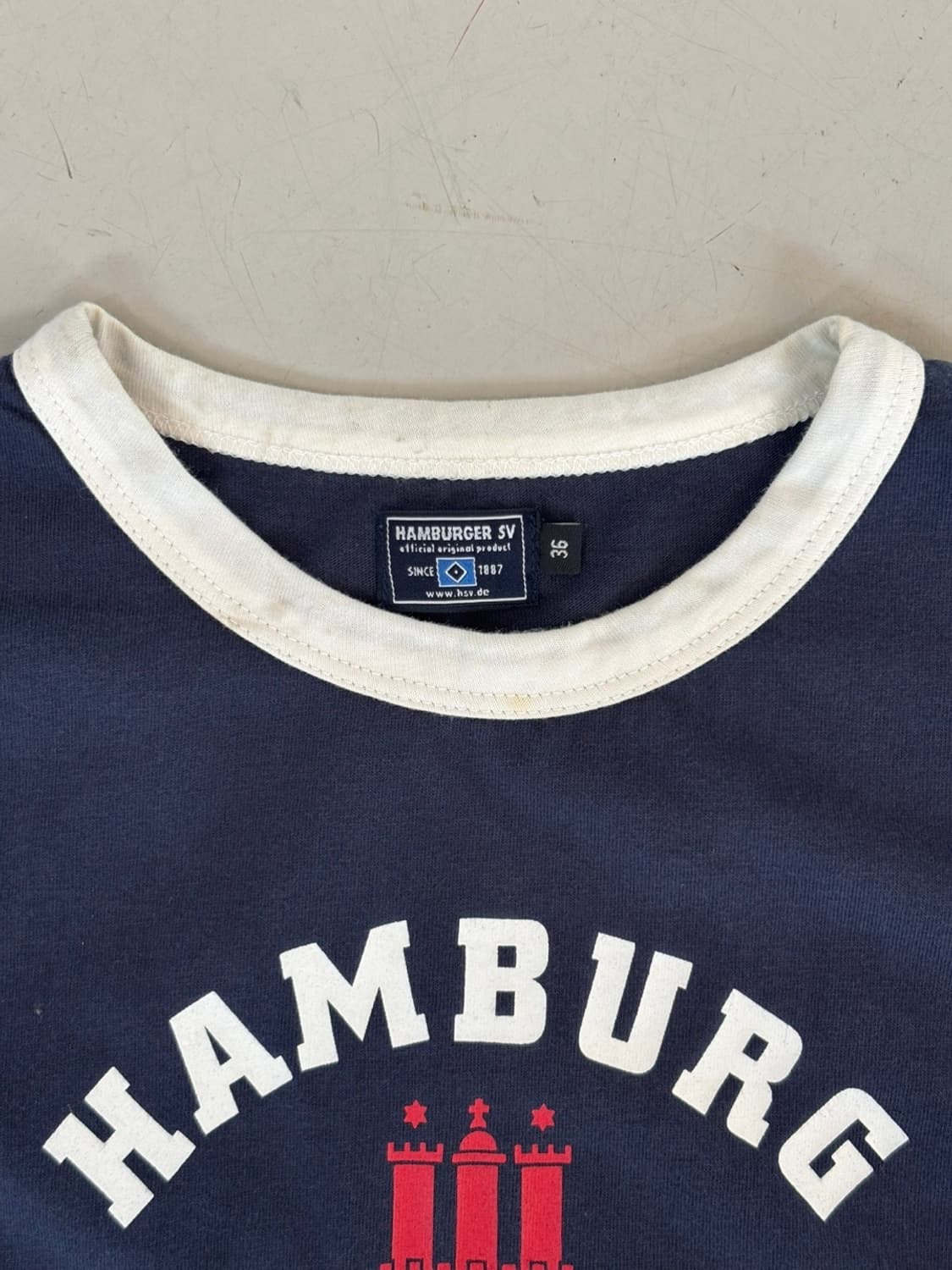 Hamburger SV Ringer T-shirt 상품이미지4