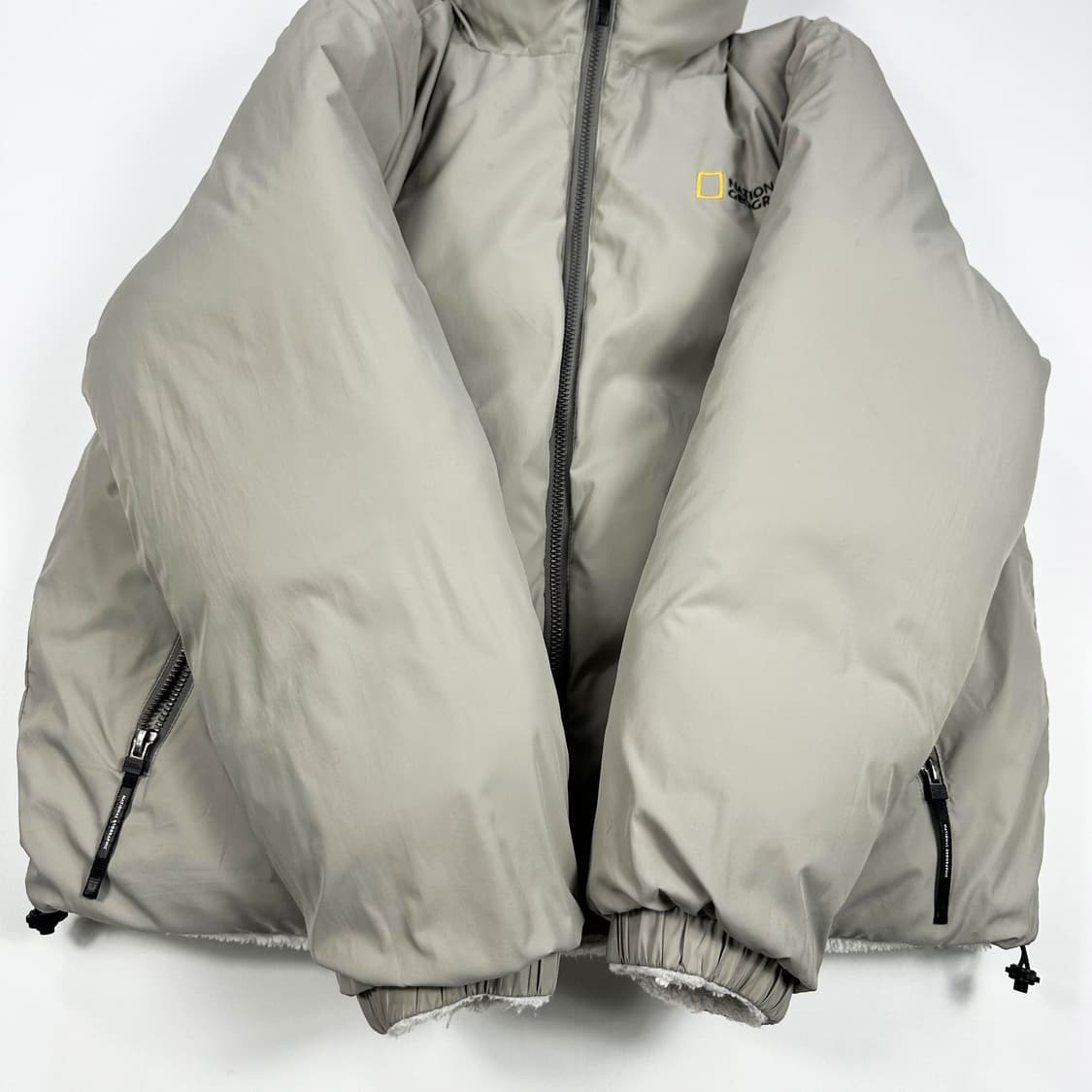 내셔널지오그래픽 리버시블 후리스 패딩 점퍼 (M) 상품이미지9