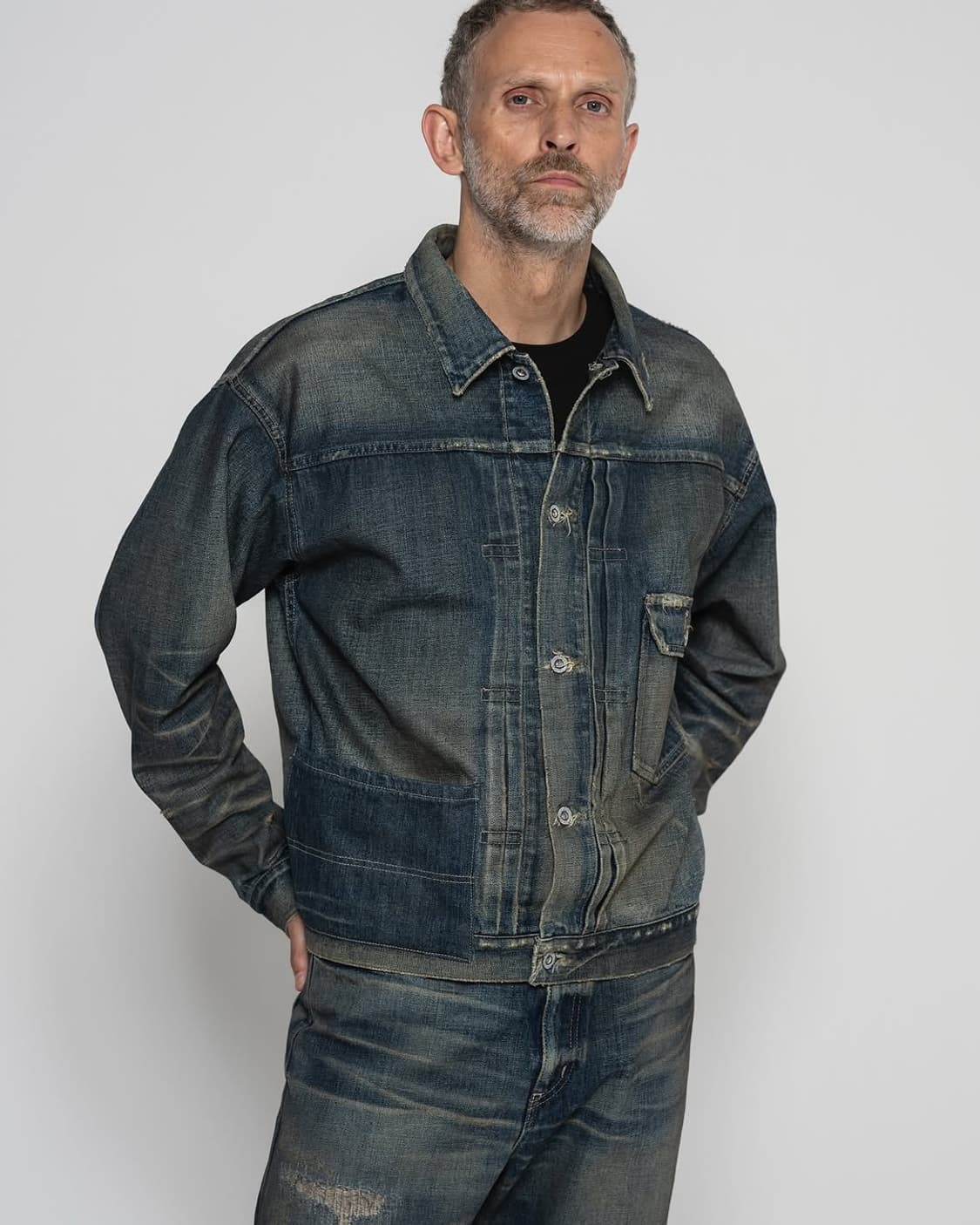 네이버후드 25AW 새비지 데님 자켓 [XL] 상품이미지10