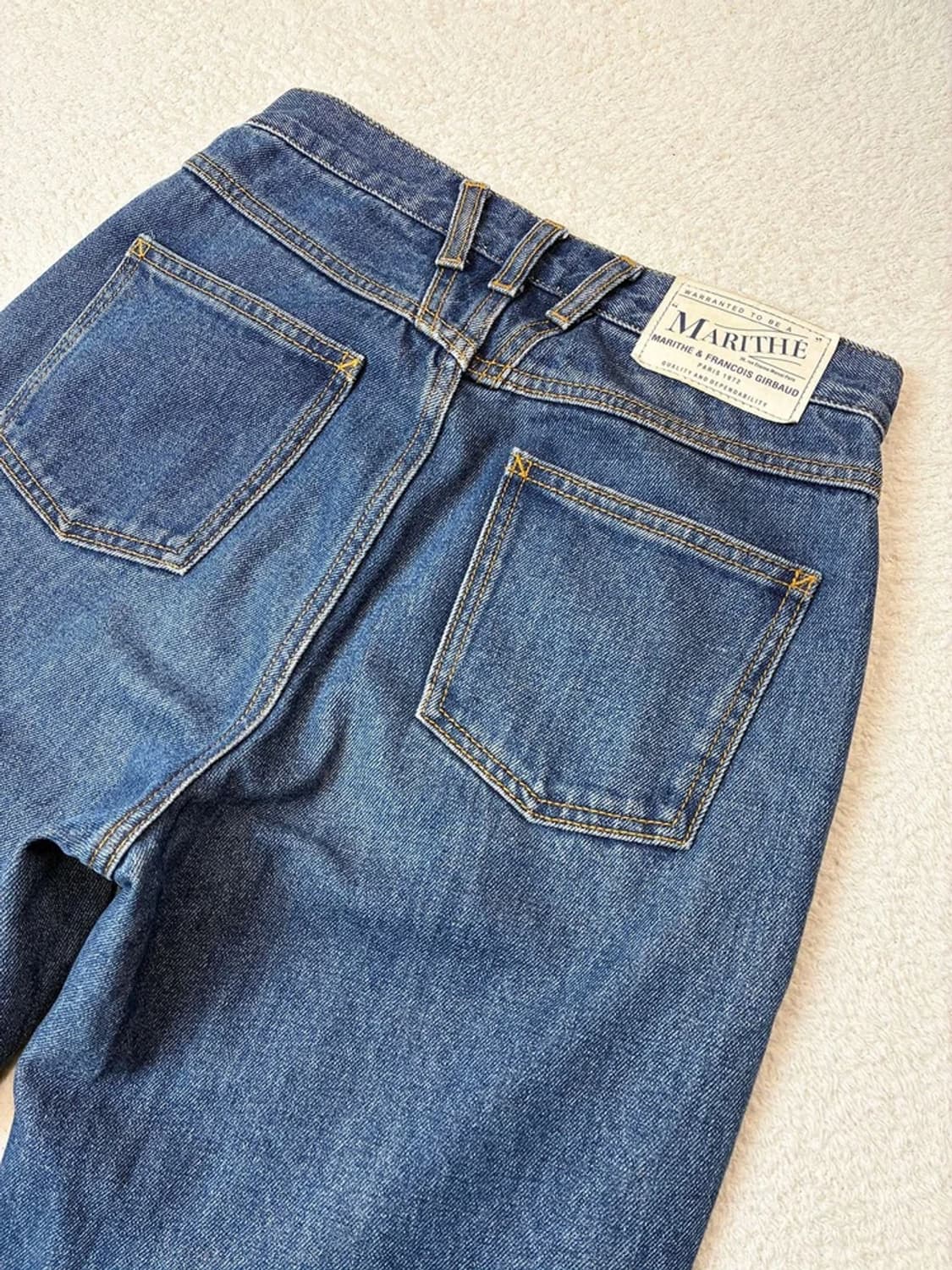 마리떼프랑소와저버 우먼스 테이퍼드핏 데님 팬츠 PN6197 상품이미지6