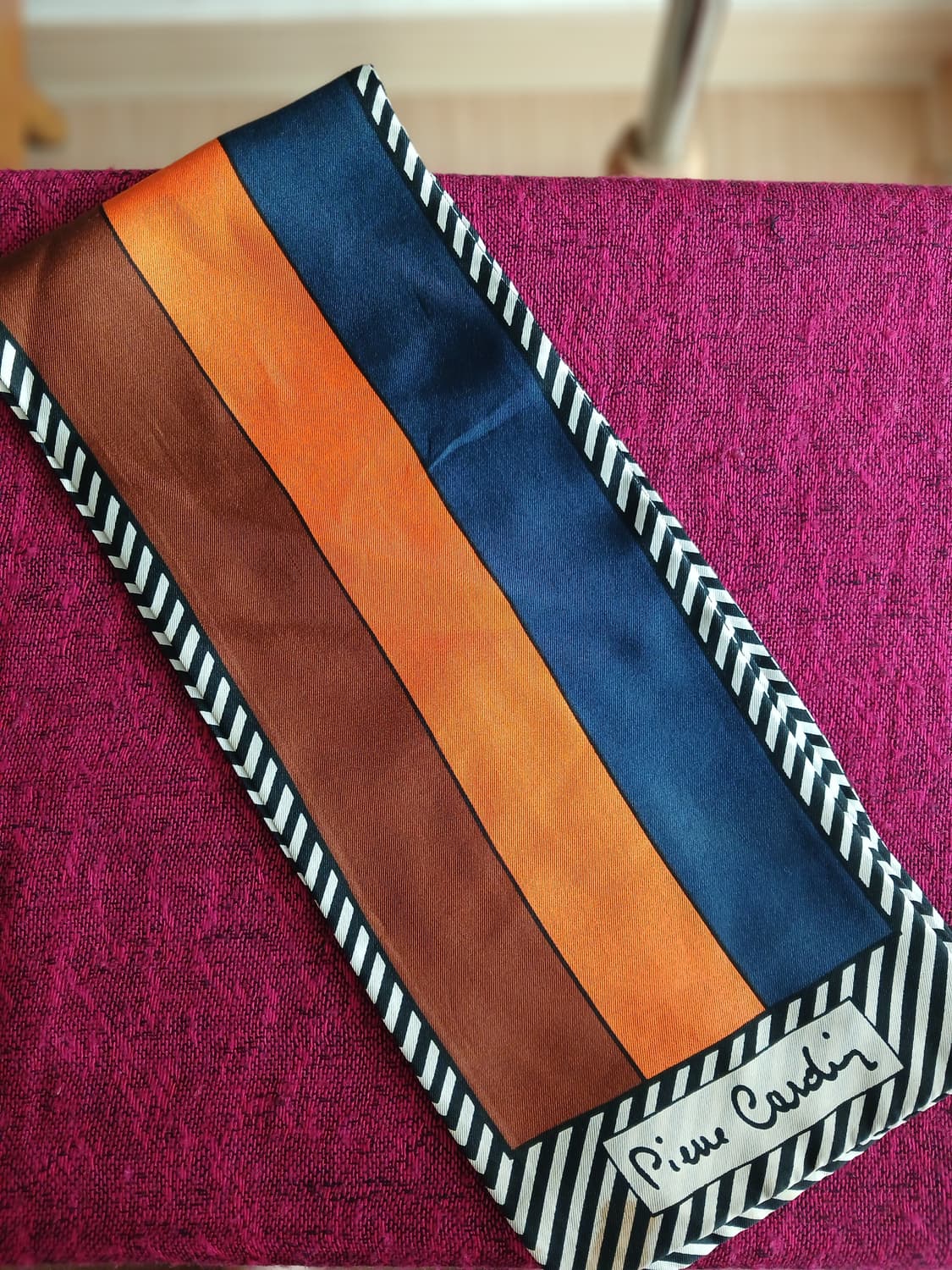 Pierre cardin 실크스카프  상품이미지2