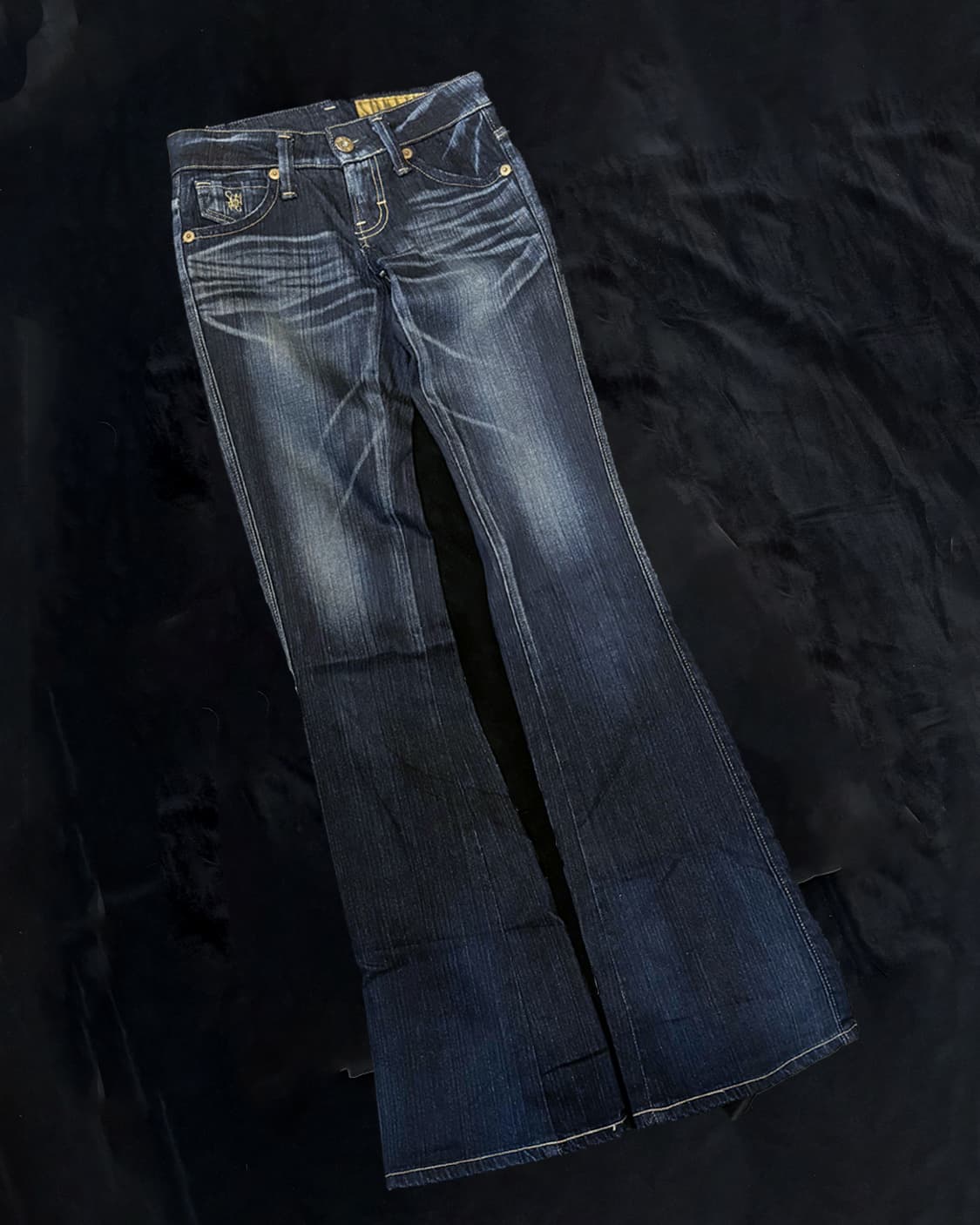 일본빈티지 썸씽 부츠컷 데님 상품이미지1