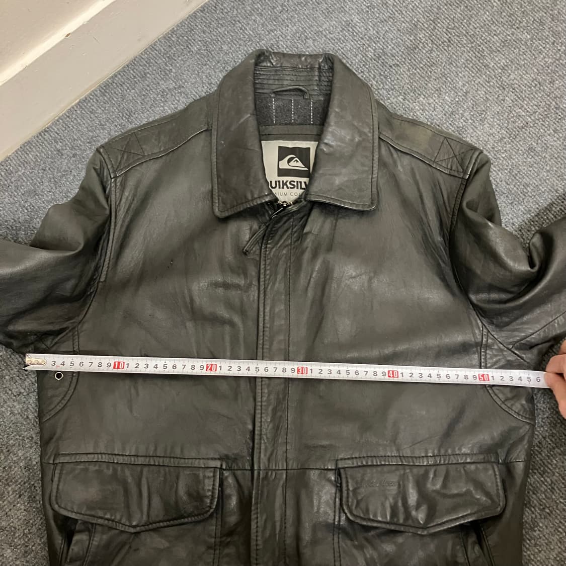 N189 퀵실버 가죽자켓 상품이미지8