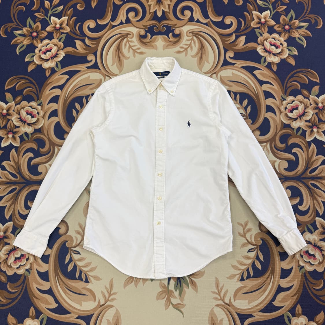 (XS)폴로 랄프로렌 버튼다운 셔츠(화이트) 상품이미지1
