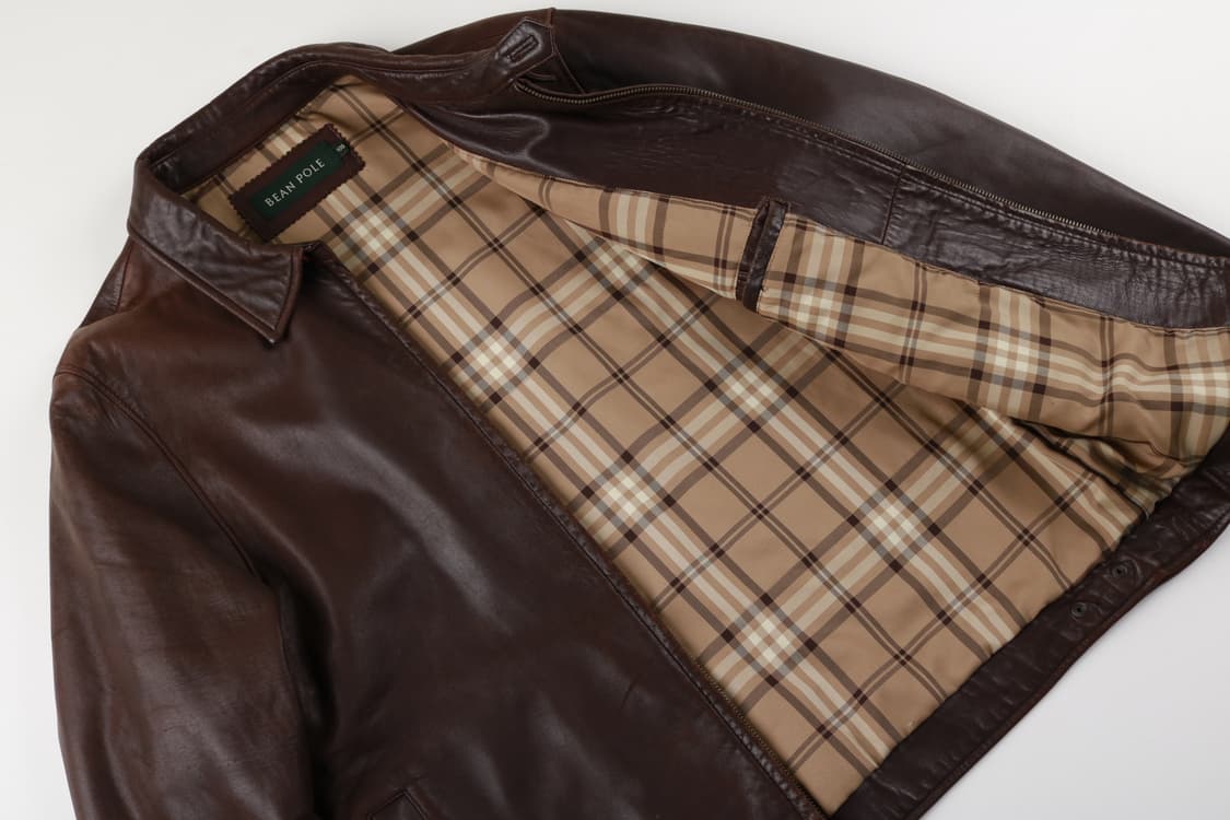 [XL] 00's 빈폴 양가죽 블루종 자켓 상품이미지5