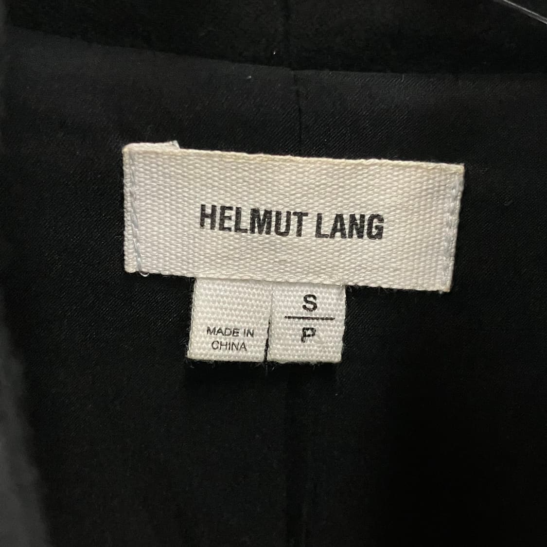 헬무트 랭 비대칭 울 코트 S 상품이미지3