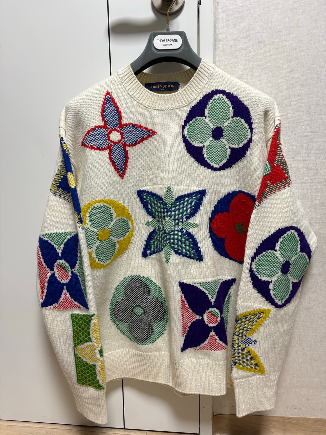(새상품급, 정품) 루이비통 멀티플라워 지코 니트 상품이미지1