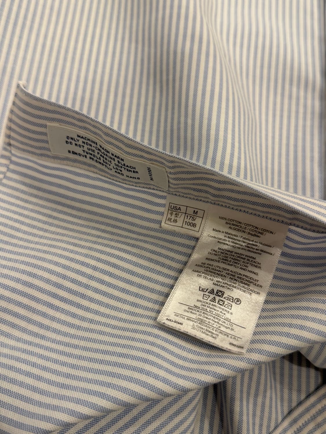 Brooks Brothers 브룩스 브라더스 논아이론 옥스퍼드 셔츠 상품이미지8