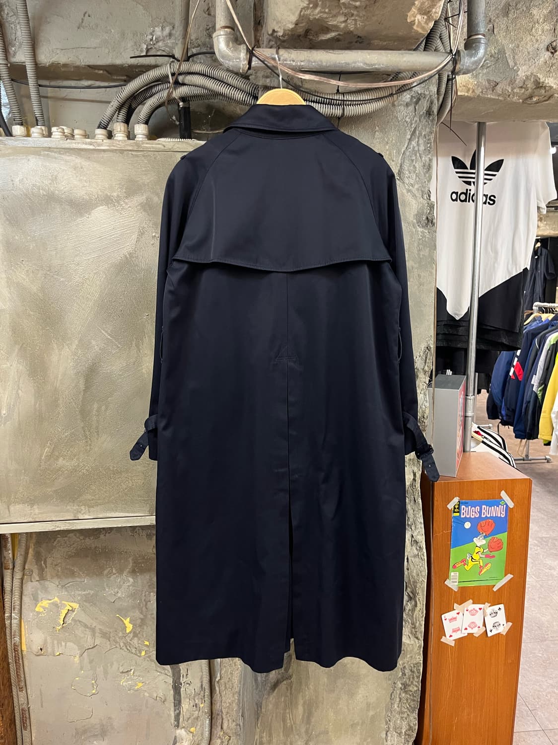 버버리 트렌치 롱코트 네이비 #csz2579 상품이미지2