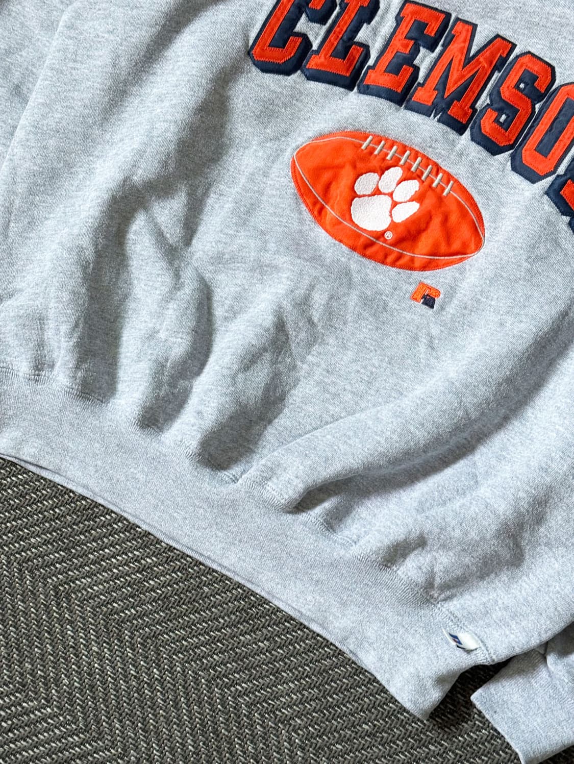 90s USA 러셀 애슬레틱 빈티지 컬리지 스웻셔츠 (105) 상품이미지5