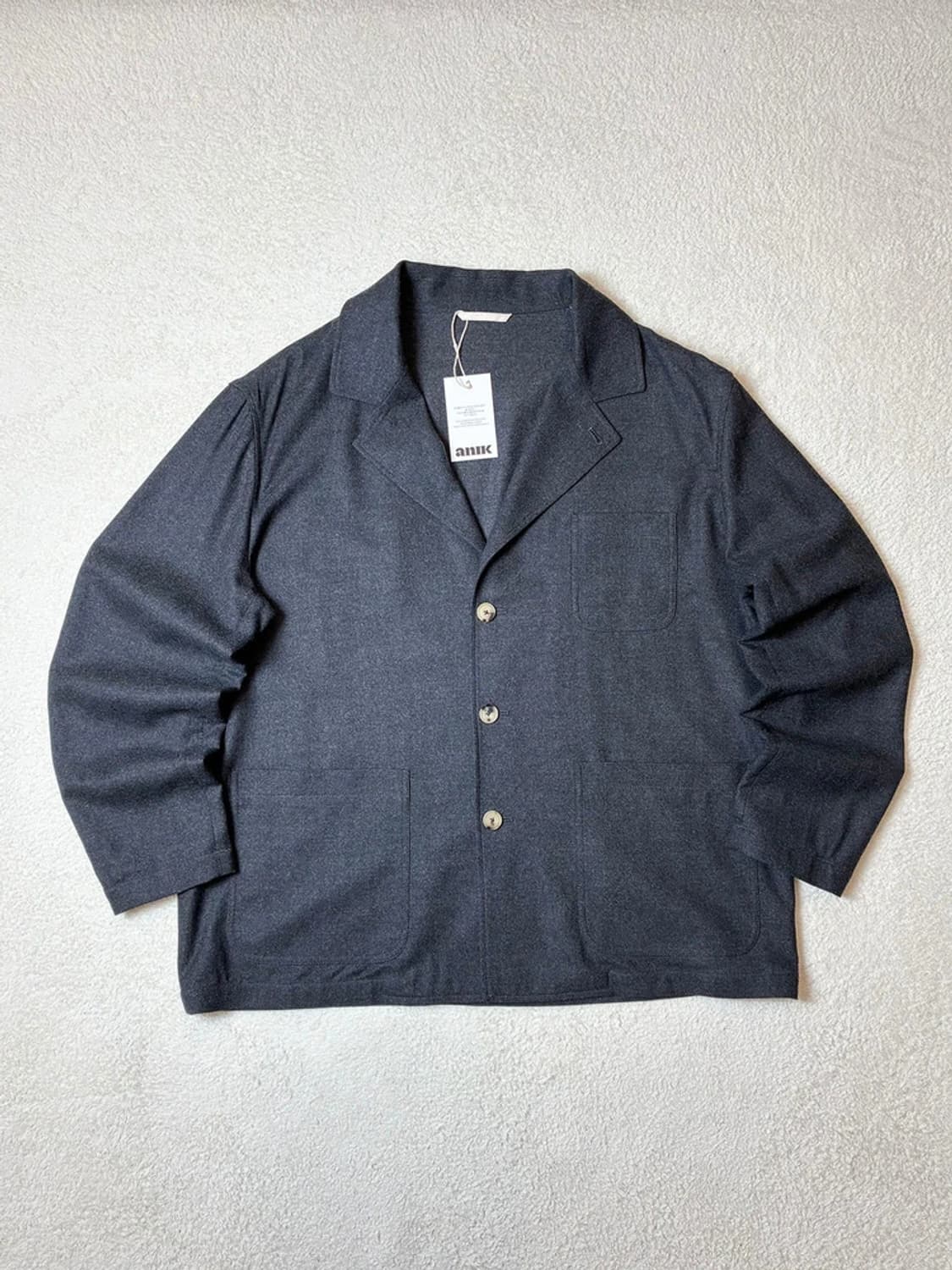 드본팩쳐 100% 울 솔리드 프렌치 자켓 PN6363 상품이미지1