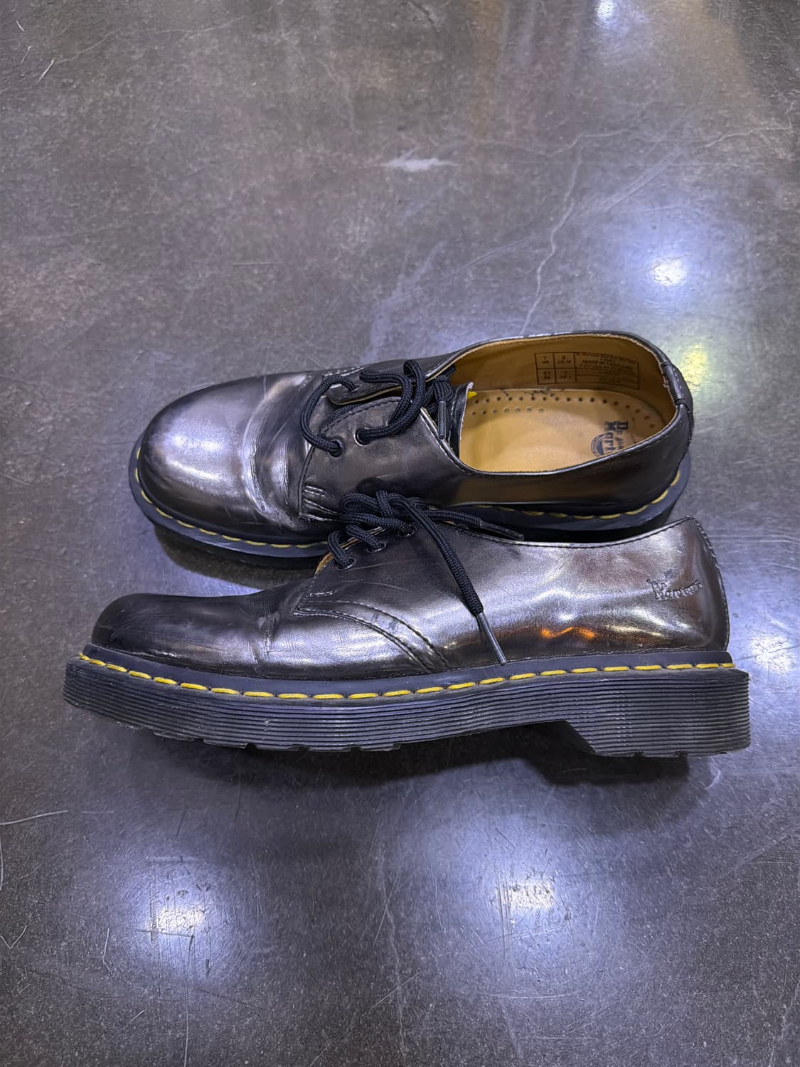 닥터마틴 13060 더비슈즈 메탈릭 실버 260 상품이미지6