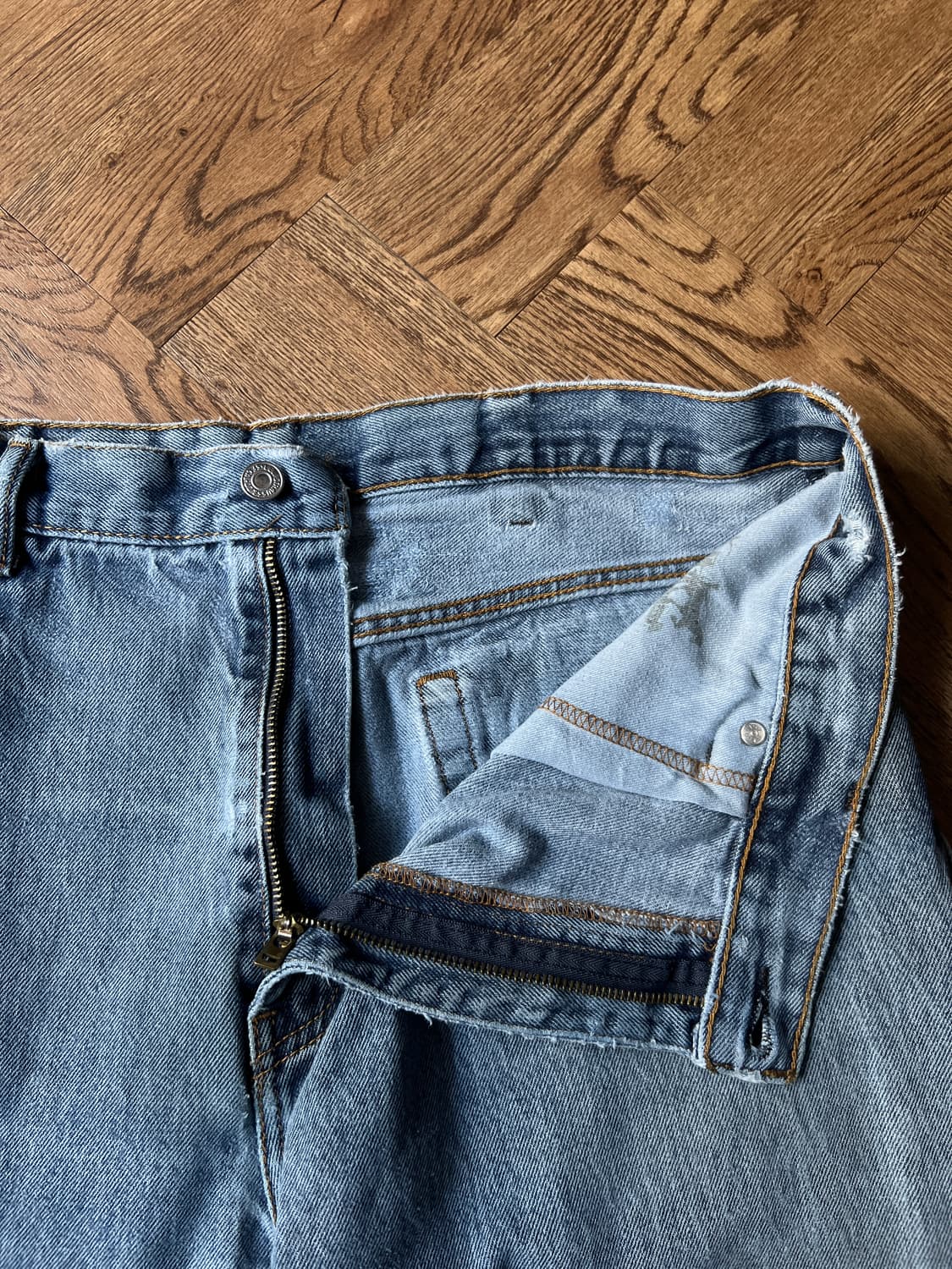 [38]리바이스 517 블랭크탭 미디엄블루 플레어진 F2 상품이미지3