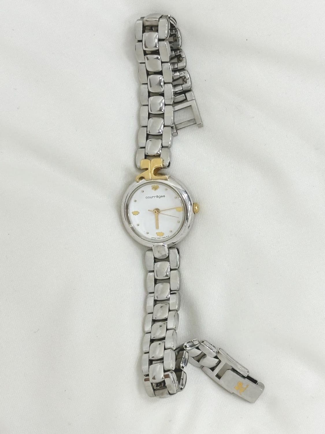 courreges / 꾸레쥬 골드 로고 체인 시계  상품이미지5