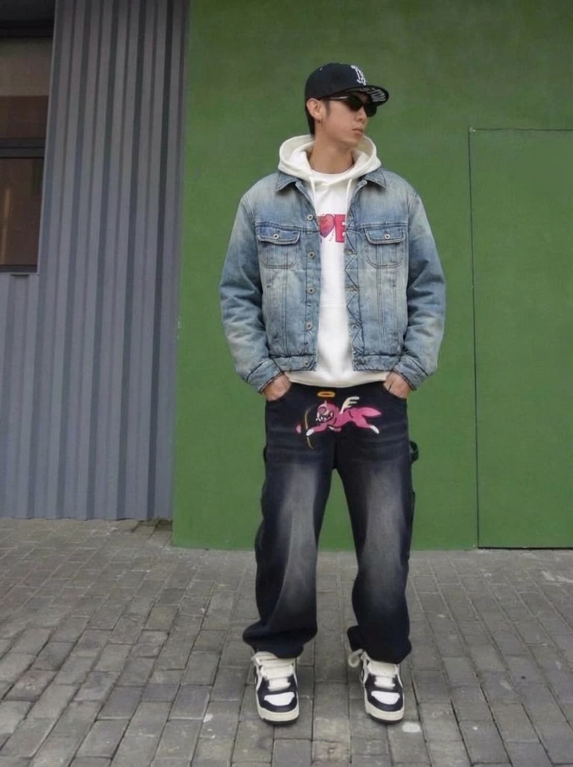 쿠어 패디드 패딩 데님자켓 상품이미지1