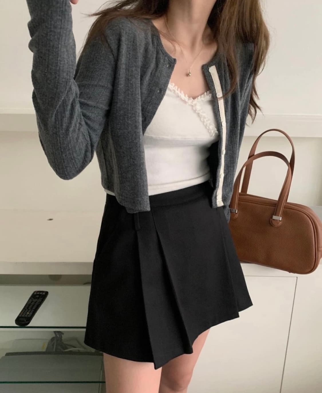 멜라운지 골지가디건 새상품 상품이미지4