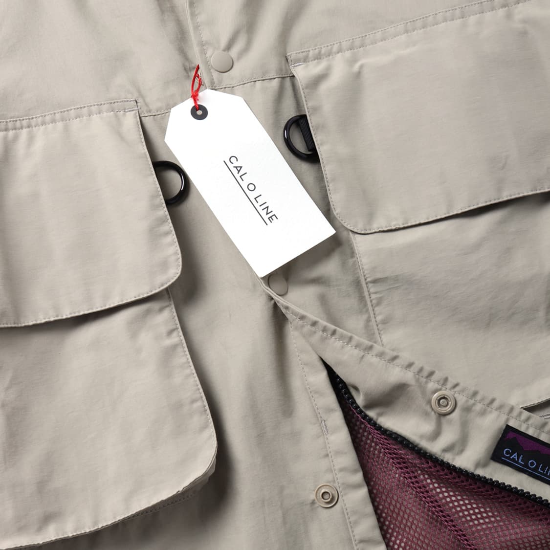 CAL O LINE Water Repellent Nylon Jacket 상품이미지6