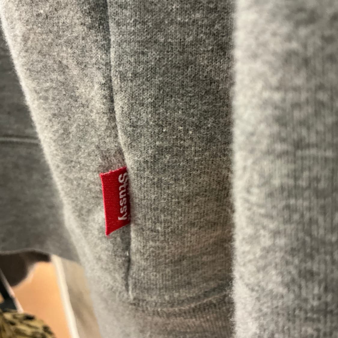 스투시 베이직 로고 후드집업 상품이미지4