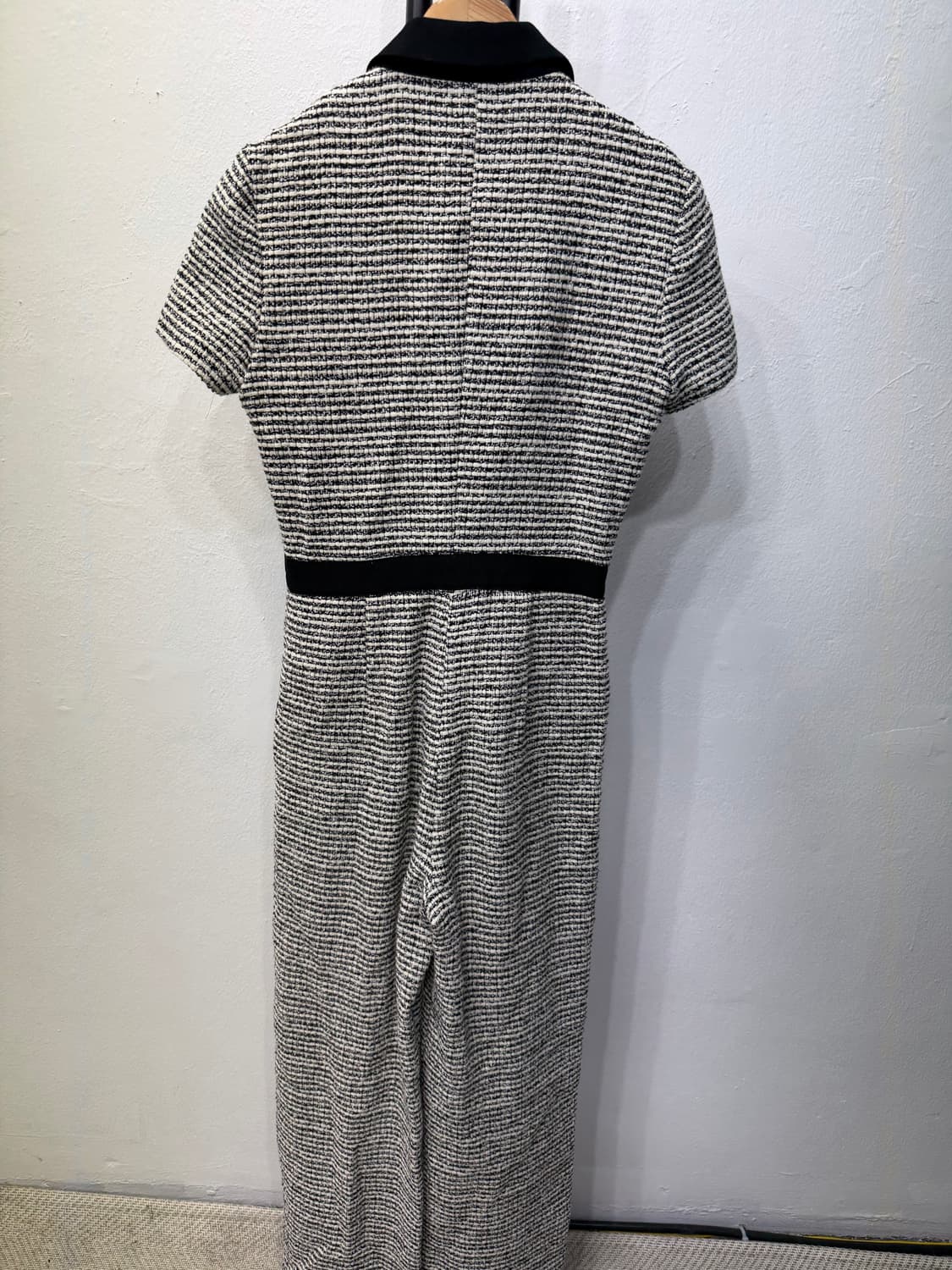 정품) maje 마쥬 트위드 반팔 원피스 36 상품이미지6