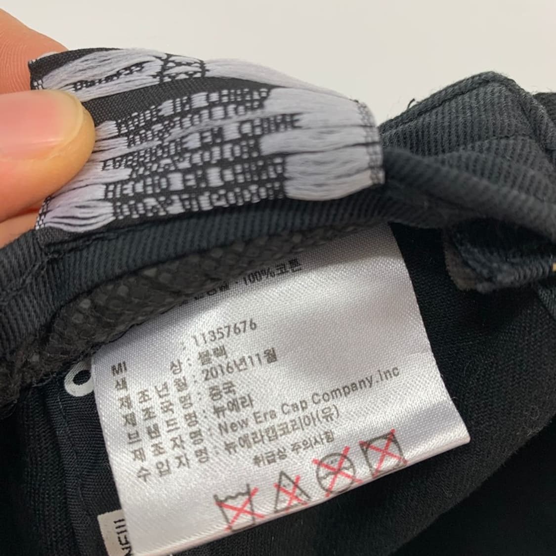 뉴에라 MLB 양키스 스몰로고 블랙 모자 상품이미지7