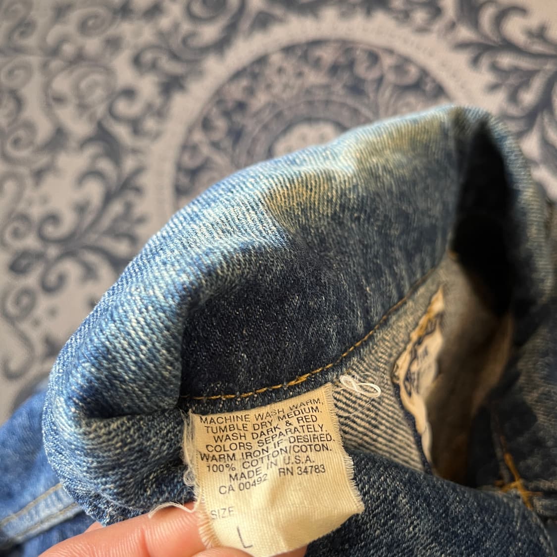 L LEE 데님 트러커 자켓/W2600 상품이미지5