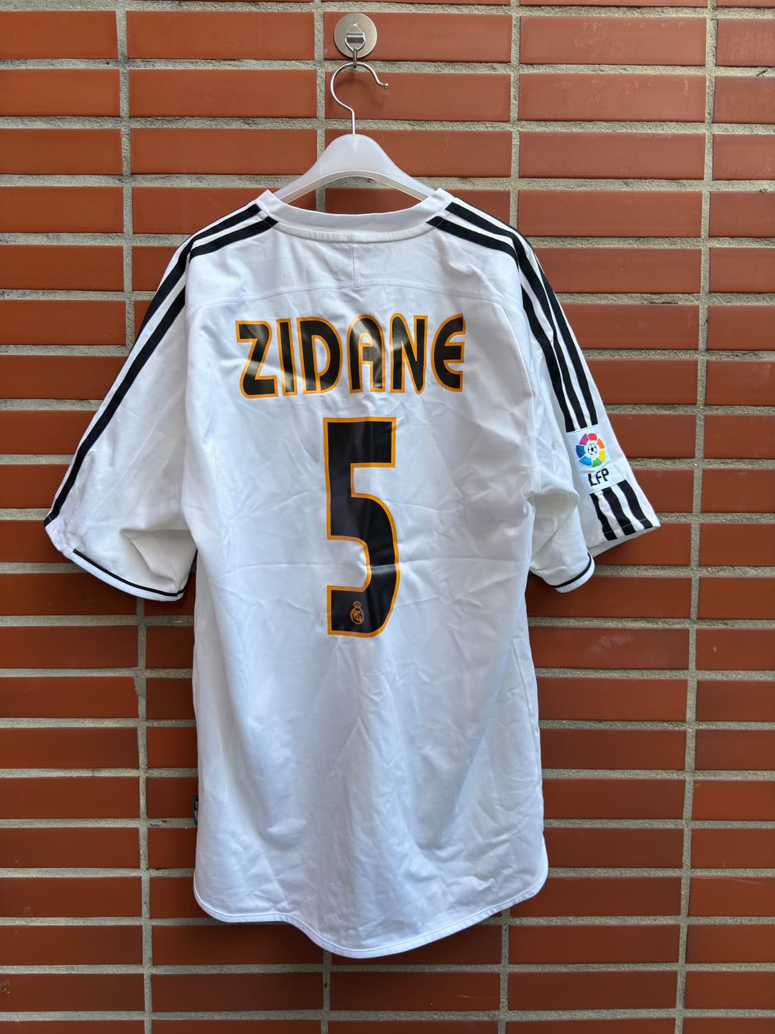 아디다스 레알마드리드 No.5 Zidan 유니폼 화이트 상품이미지2