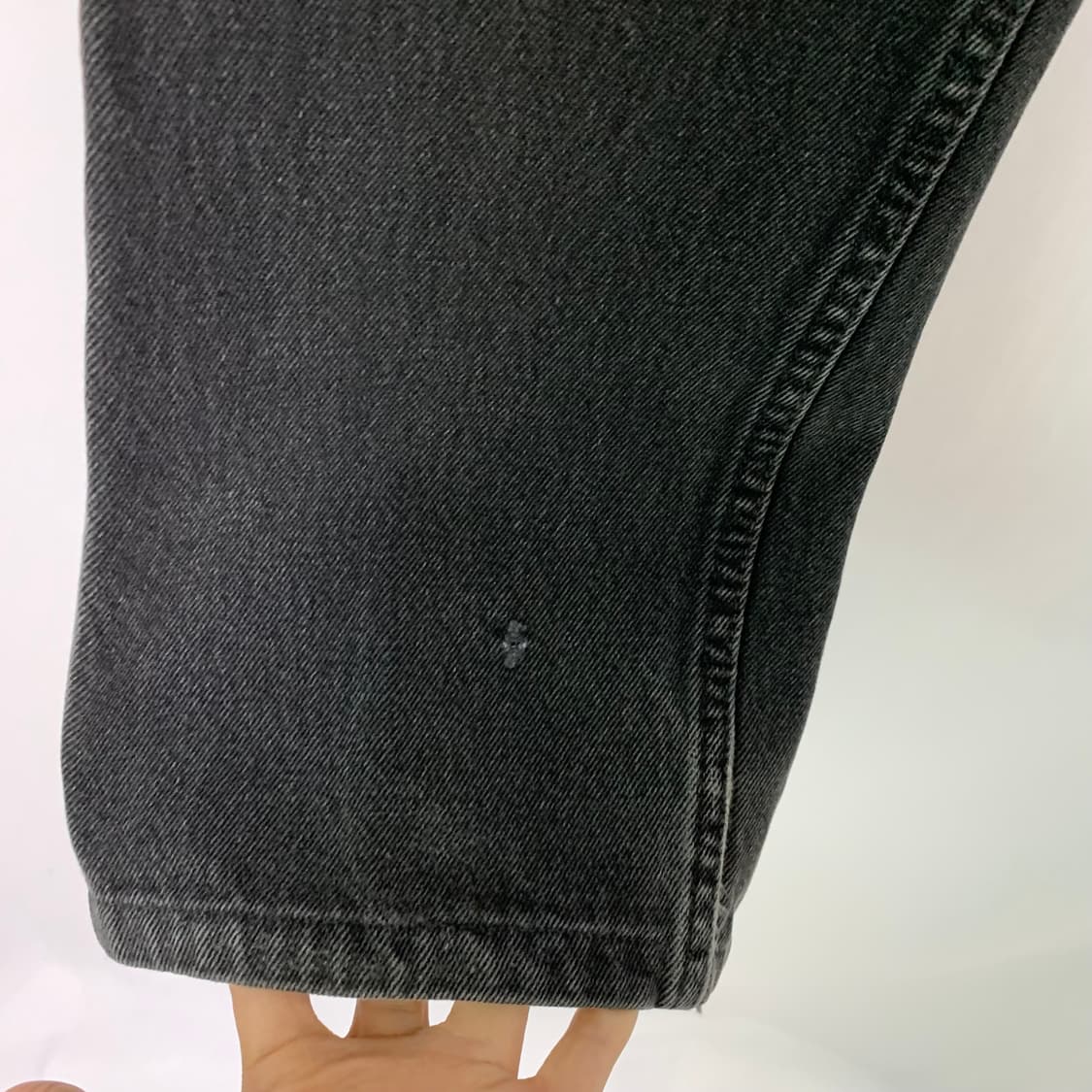 리바이스 흑청 바지 빈티지 데님팬츠 32인치 상품이미지3
