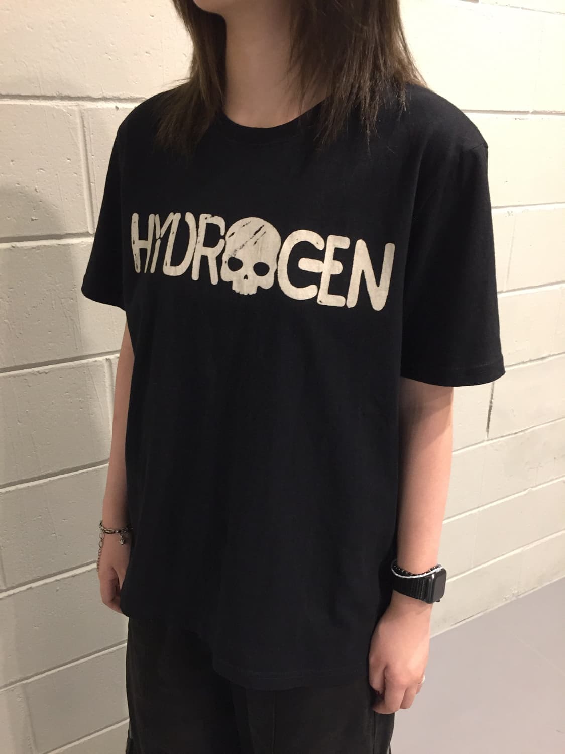 hydrogen 하이드라겐 해골 반팔 상품이미지2