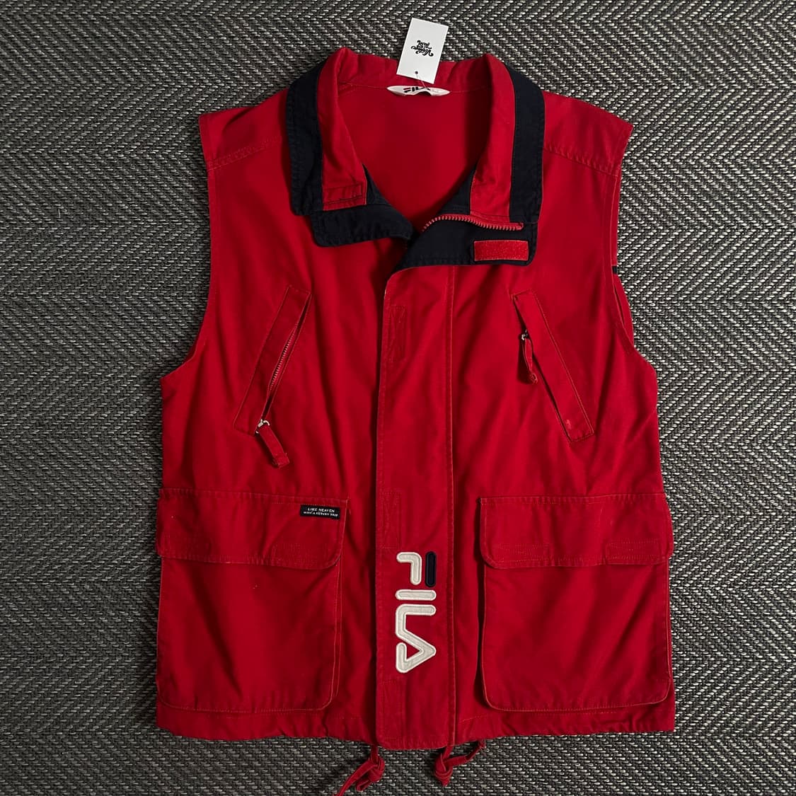 90s 필라 빅로고 올드스쿨 헌팅 베스트y 3099 상품이미지2