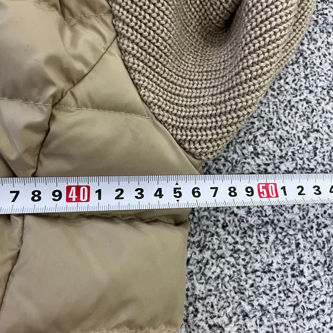 S 지오스피릿 여성 니트 구스패딩 0129H1 상품이미지8