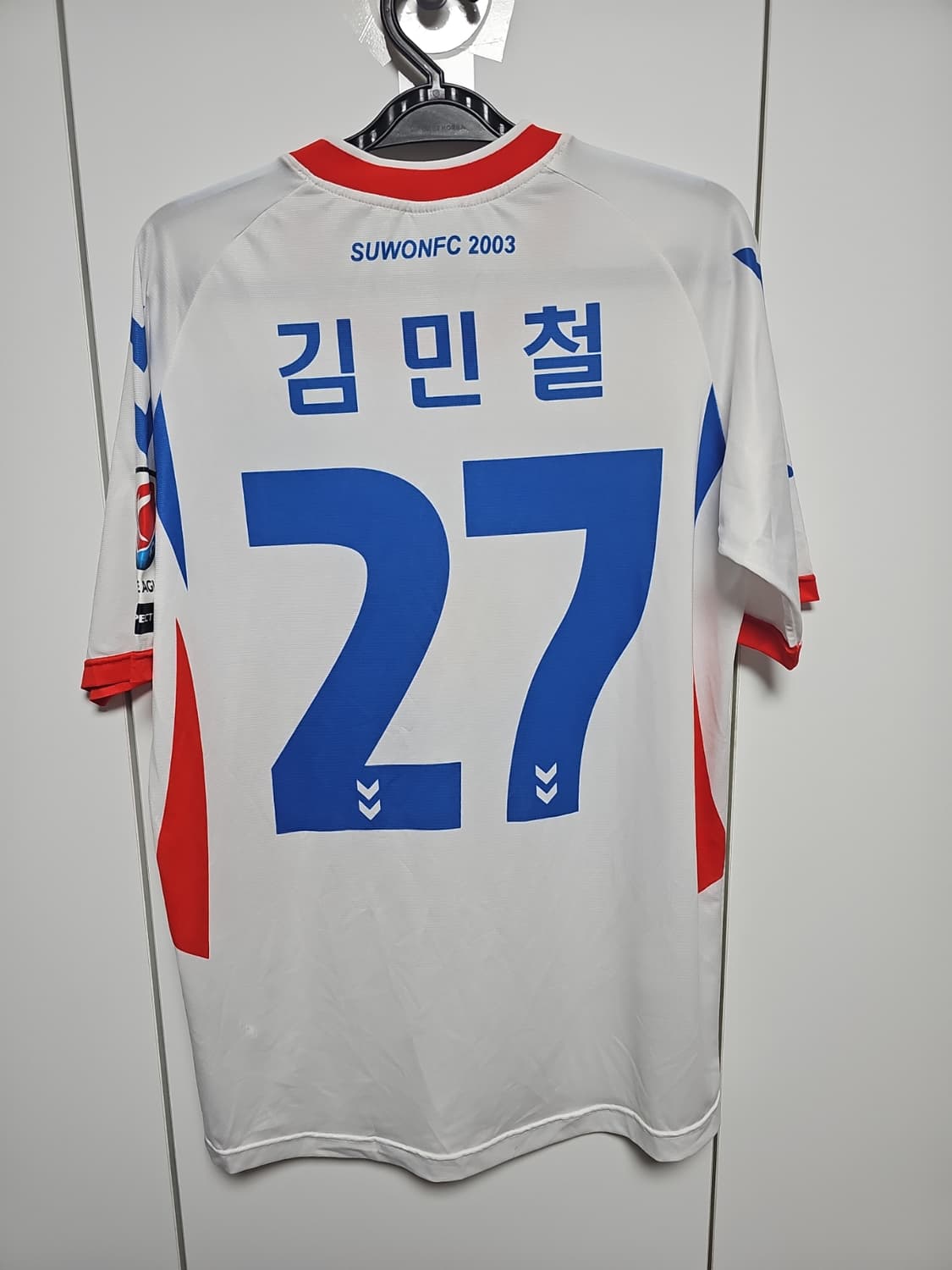 수원fc 유니폼 김민철마킹 100사이즈 판매합니다  상품이미지4