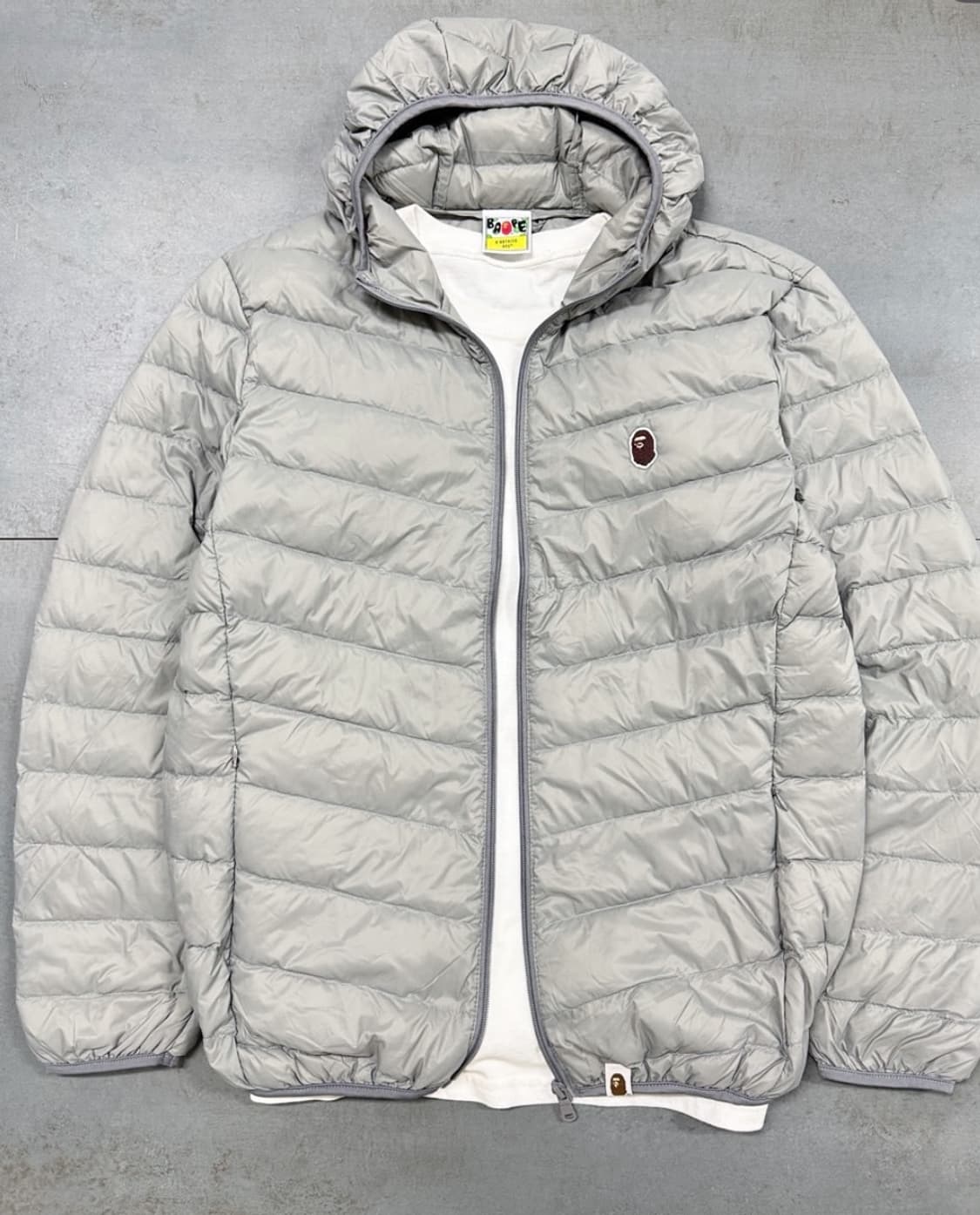 베이프 후드 경량패딩 상품이미지1