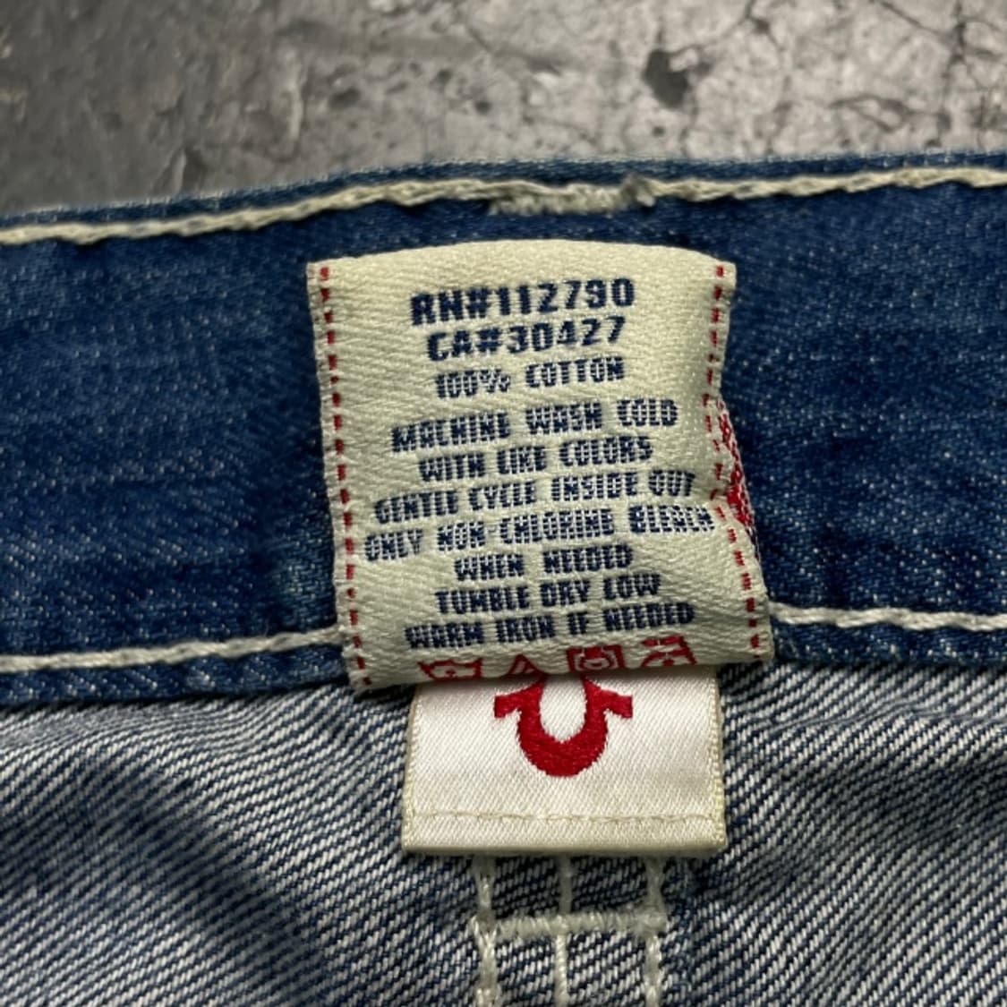 32 트루릴리전 스트레이트 청바지  상품이미지4