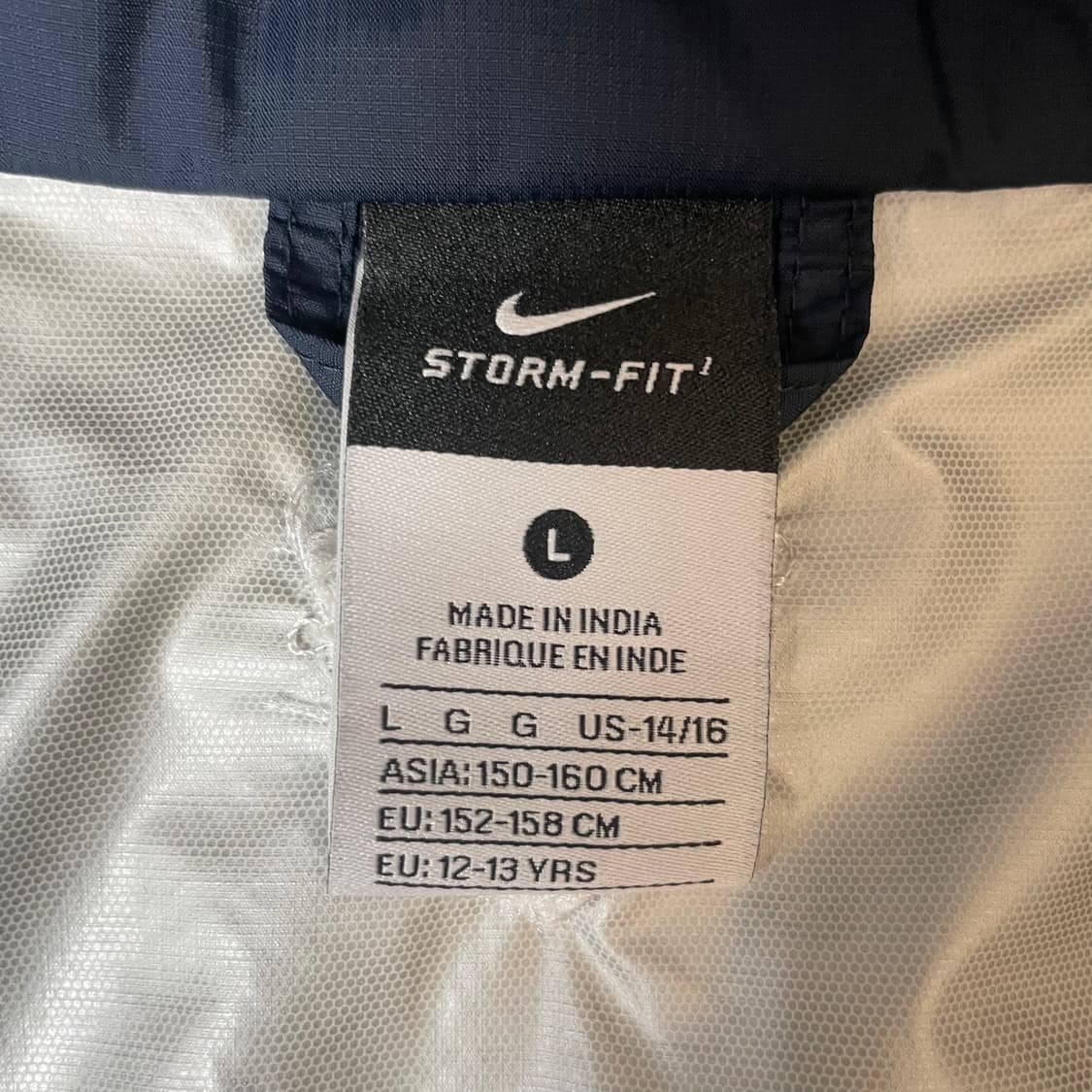 나이키 스톰핏 아스날 패커블 바람막이 L 상품이미지5