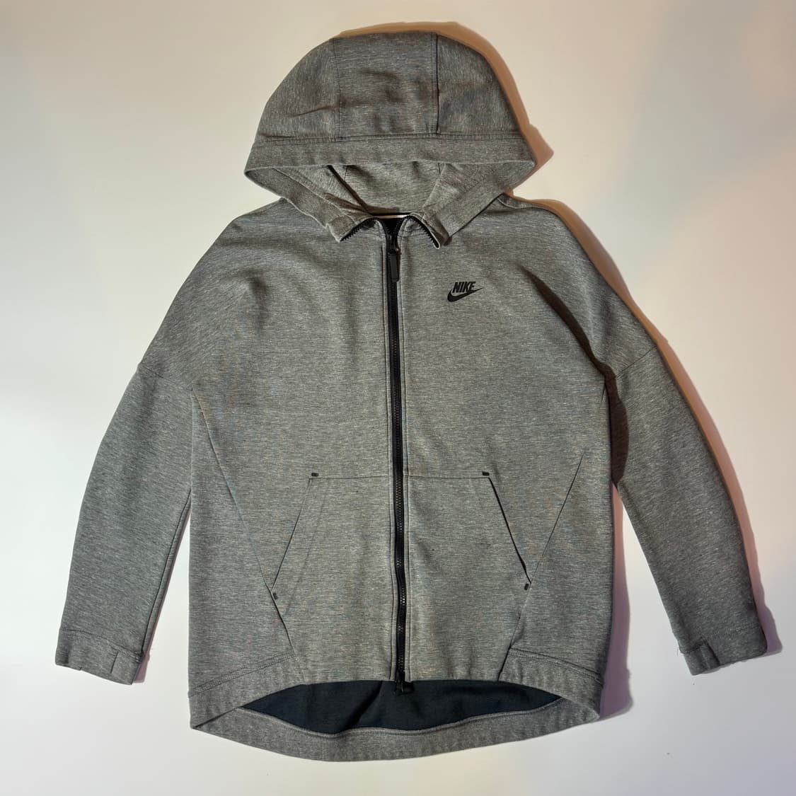 나이키 테크팩 풀집업 후드 그레이 상품이미지1