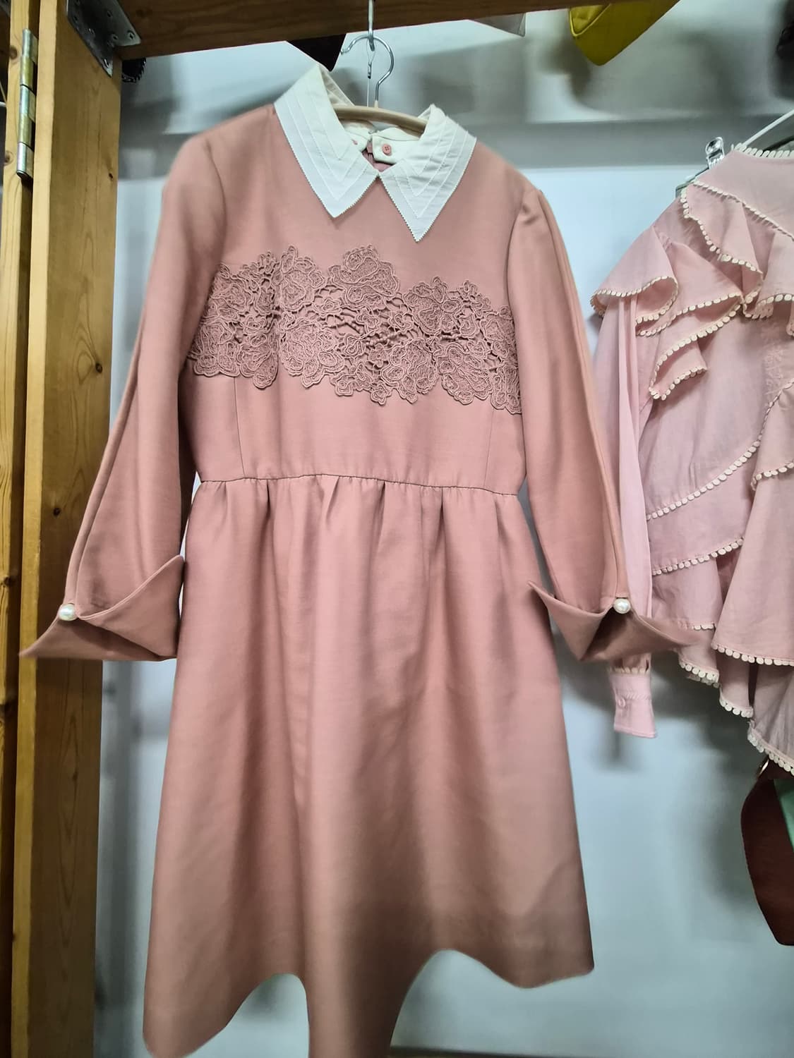 질스튜어트 자수실크 원피스 상품이미지6