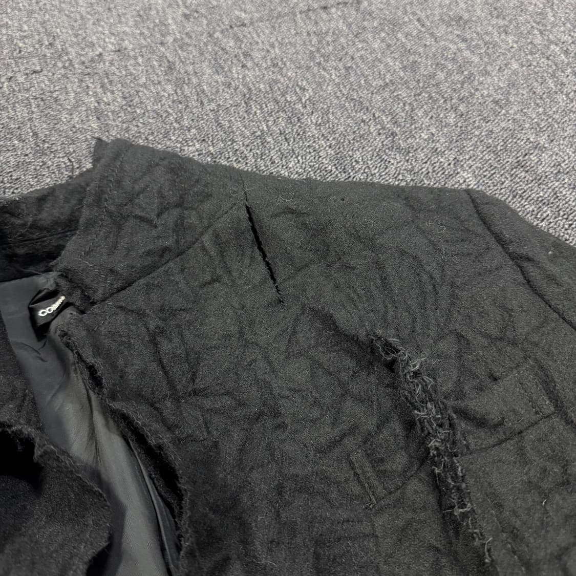 트리콧 꼼데가르송 레이어드 링클 자켓 상품이미지9