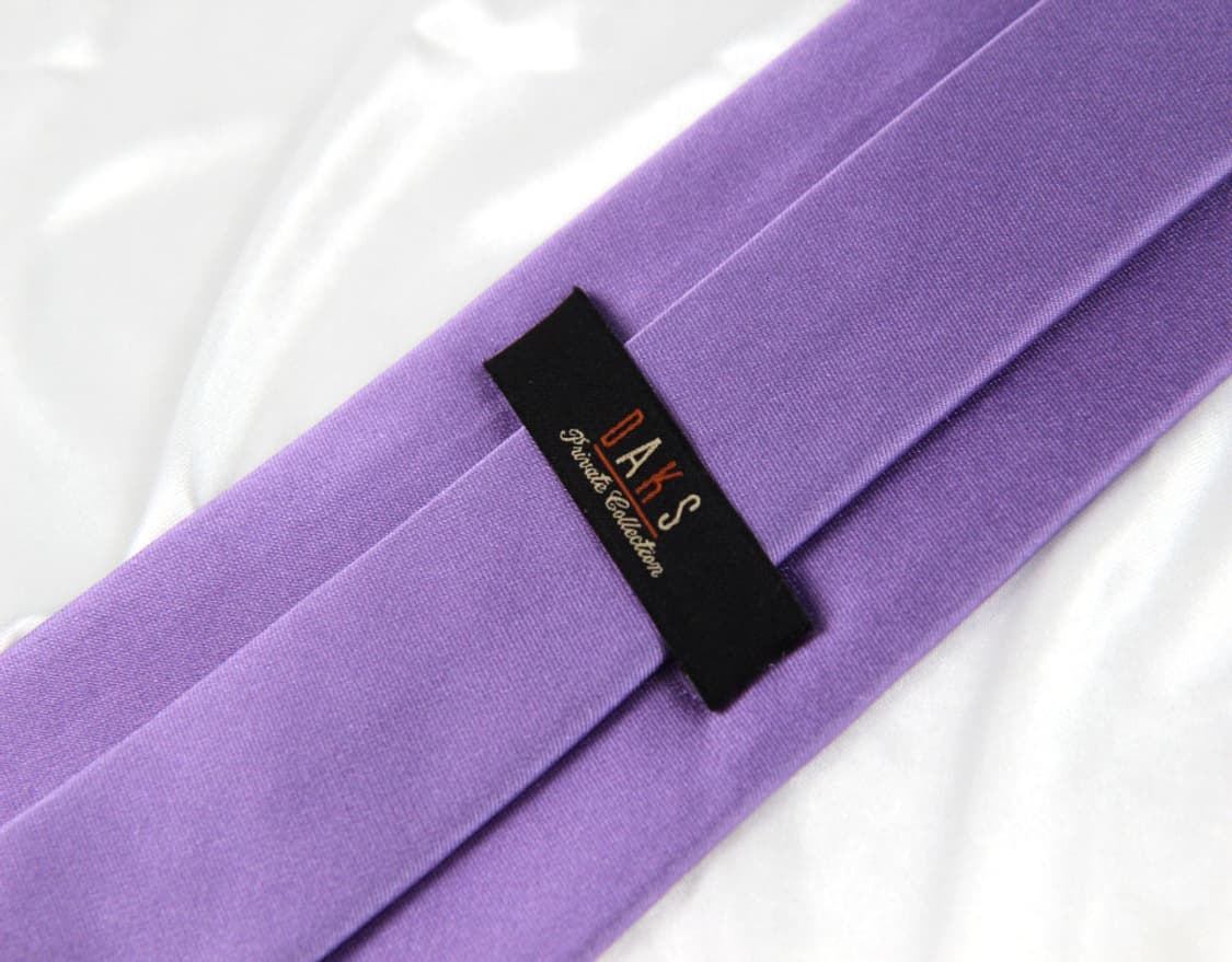 닥스 8.5cm A+등급 연보라 남자 명품넥타이 상품이미지3