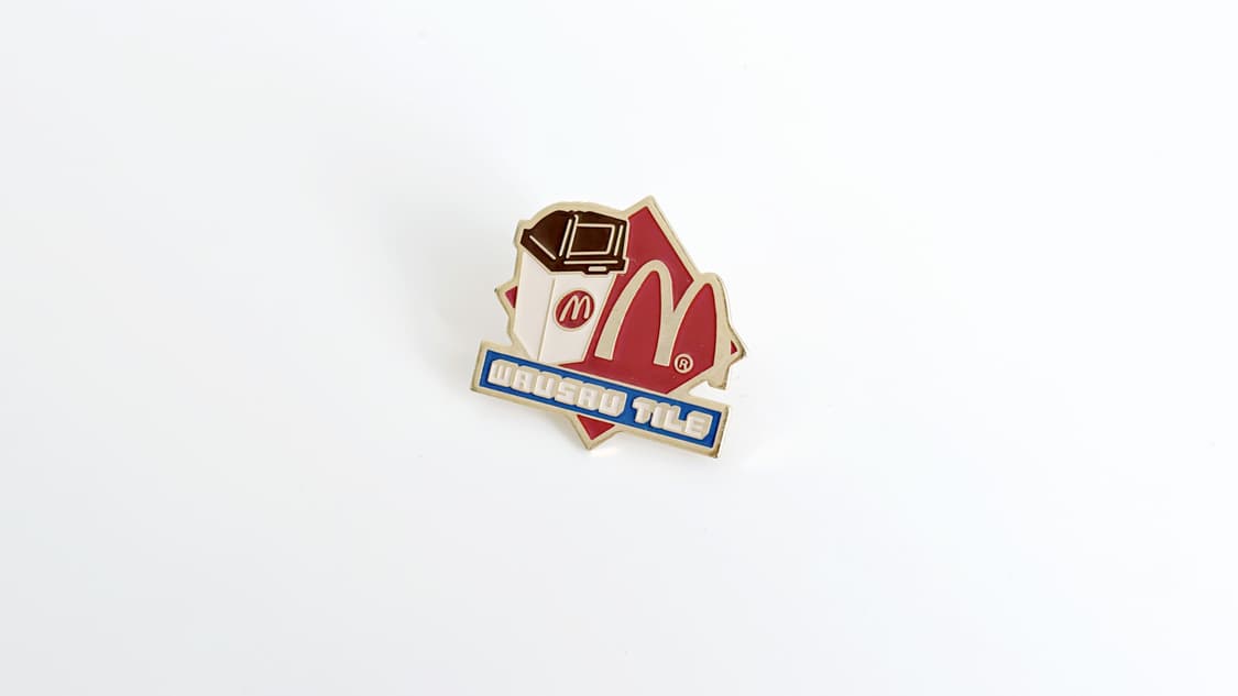 맥도날드 빈티지 크루 핀뱃지 라펠핀 ‘Wausau Tile’ 상품이미지4