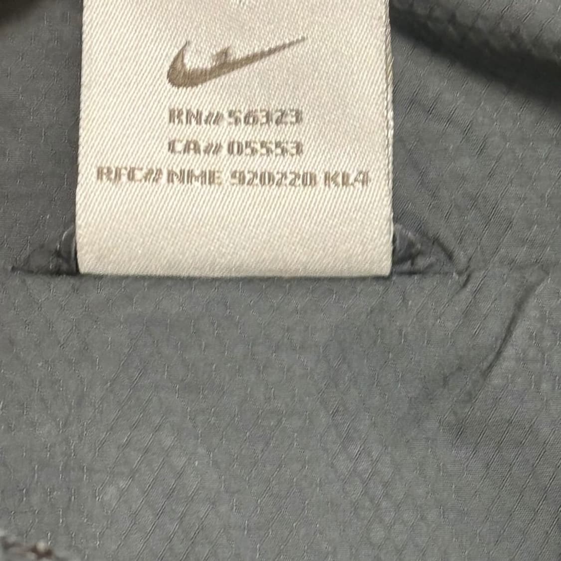 NIKE 올드스쿨 T90 클리마핏 바람막이 블랙 XL 상품이미지5