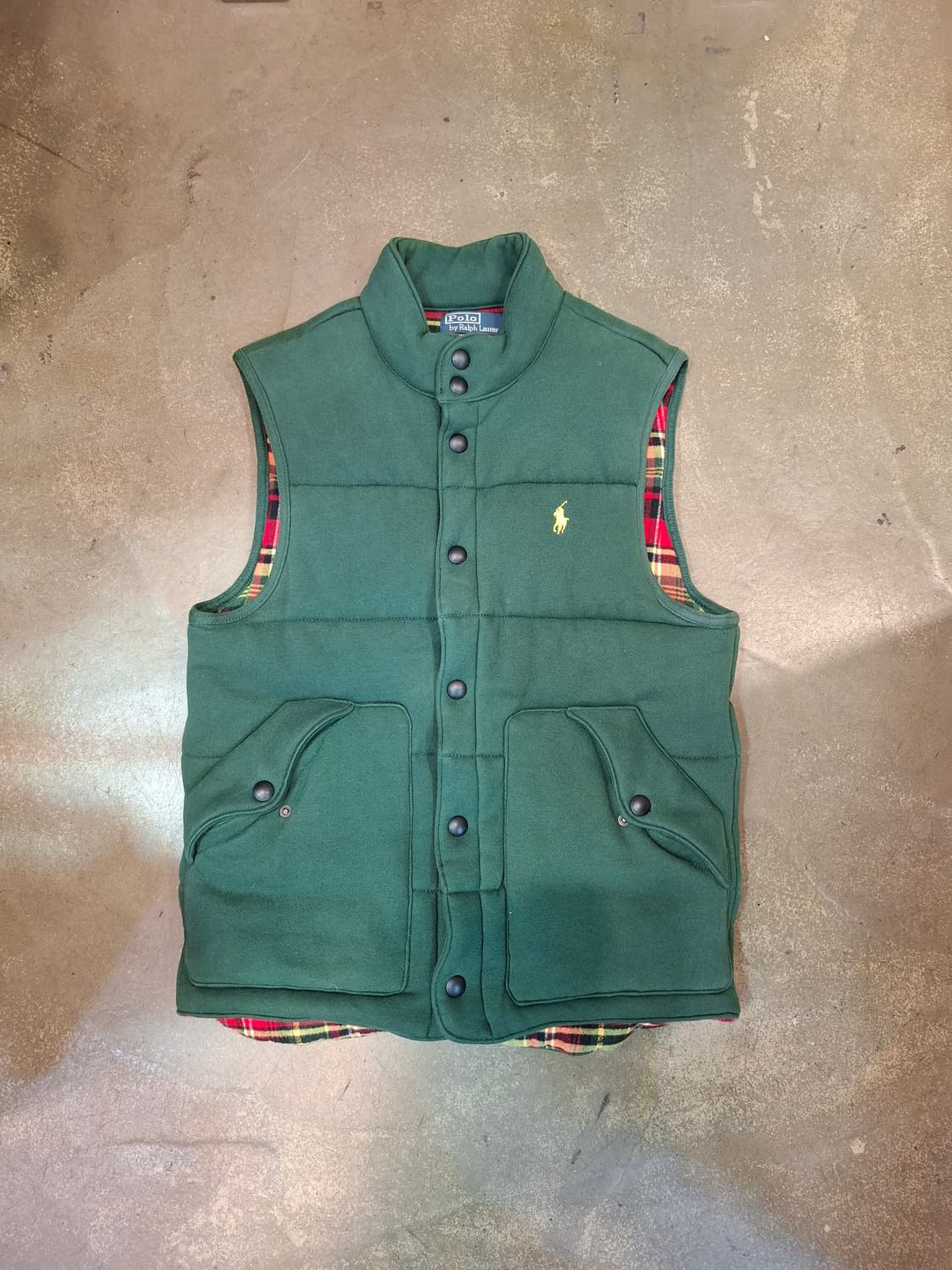 폴로 패딩 조끼 M 상품이미지1