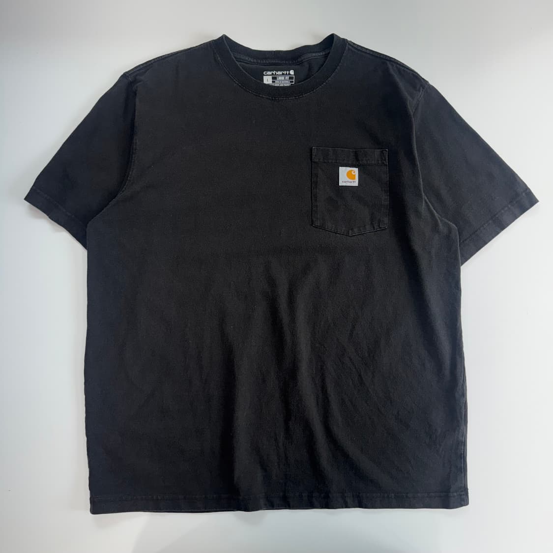 Carhartt 칼하트 원포켓 블랙 반팔 상품이미지3