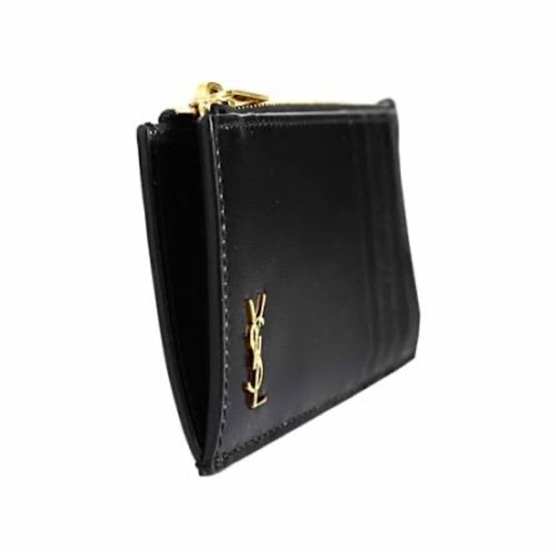(새 제품) 생로랑 블랙 카드지갑 금장 상품이미지4
